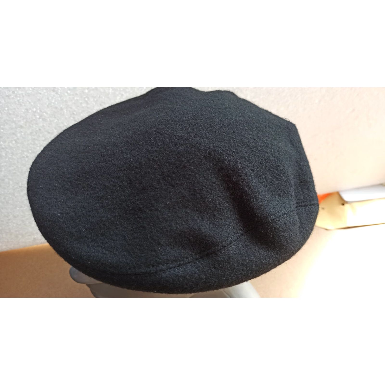 Topman VINTAGE Topman Mens Flat Cap Wool Newsboy 59 Black Brown Cap Mens Flat Hat Style Retro 59 Wool Newsboy Black Mens Vintage Topman Exclusive Size ONE SIZE - 7 Thumbnail