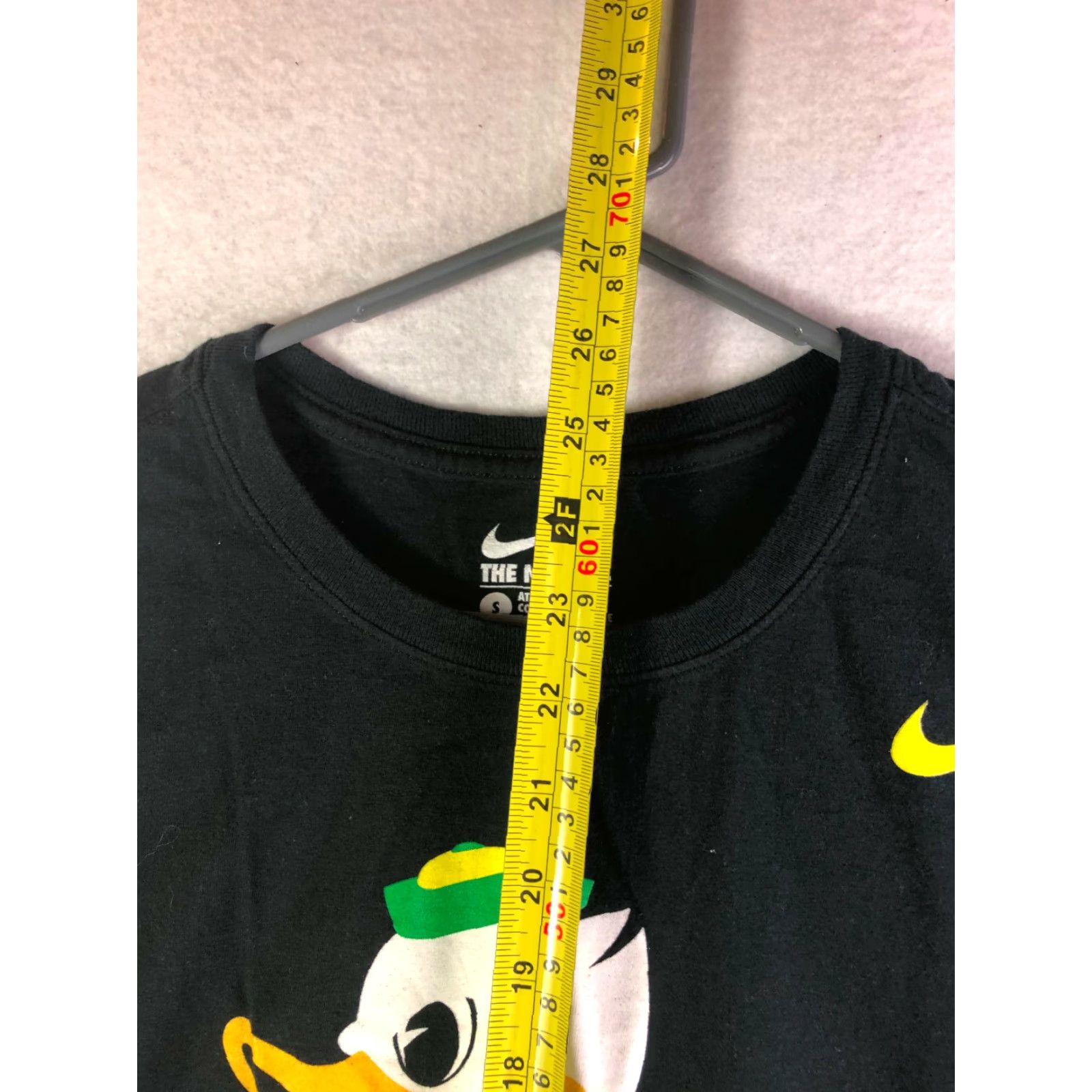 Nike Nike Tee T-Shirt Mens Size Small Black Jane Sanders Stadium Softball Logo Crew Neck Short Sleeve Athletic Solid Graphic Size US S / EU 44-46 / 1 - 4 Thumbnail