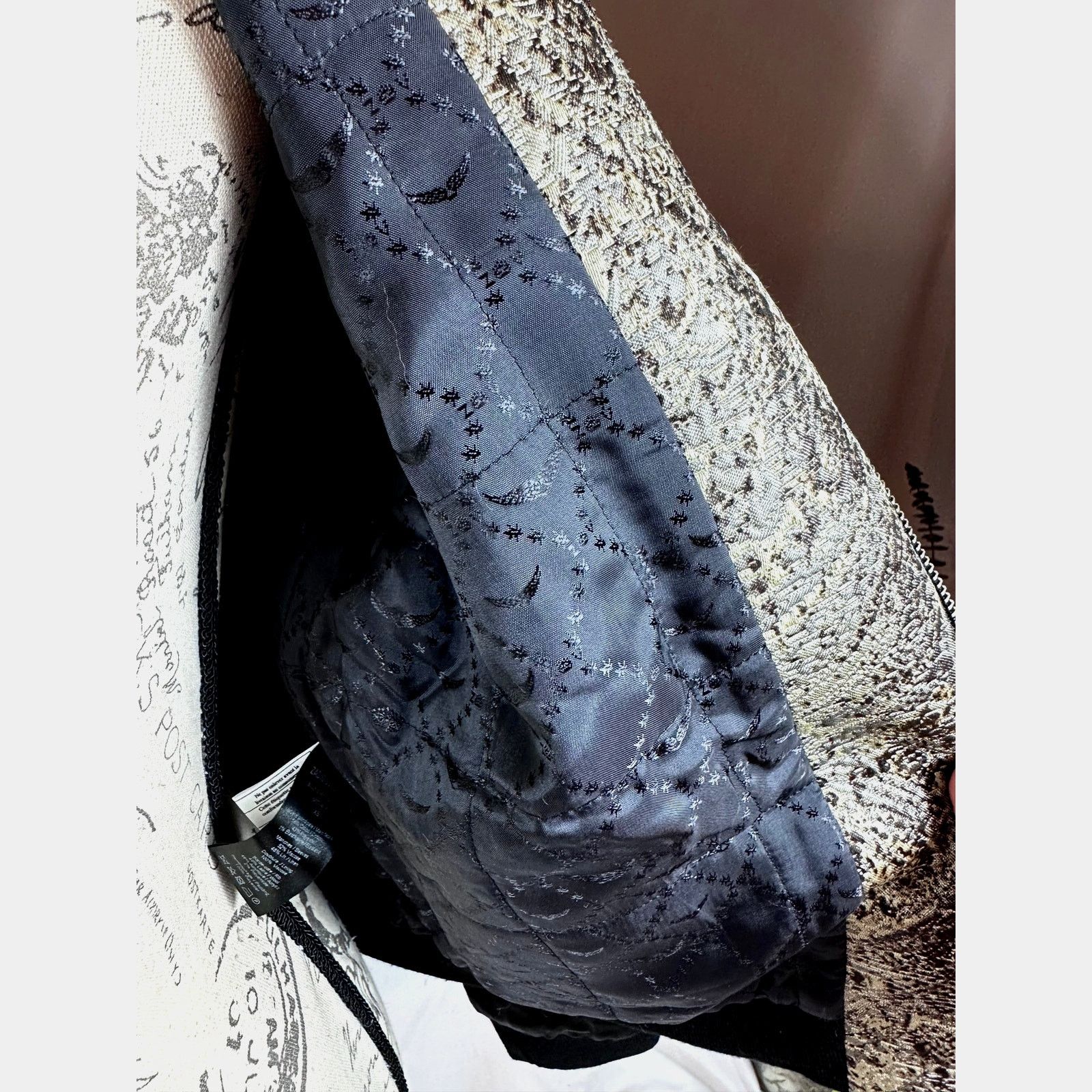 Zadig & Voltaire Zadig & Voltaire Billy Snake Deluxe Bomber Jacket XS Size XS / US 0-2 / IT 36-38 - 13 Thumbnail