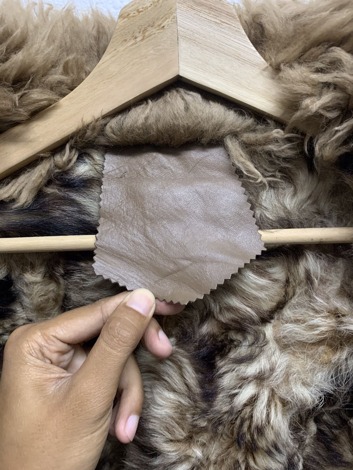 If Six Was Nine Vintage Patchwork Shearling Sheepskin Coat Size M / US 6-8 / IT 42-44 - 17 Thumbnail