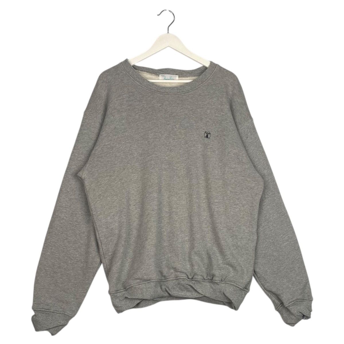 Hombre Nino × Vintage Vintage Hombre Nino Embroidered Crewneck Sweatshirt Gray Size US M / EU 48-50 / 2 - 3 Thumbnail