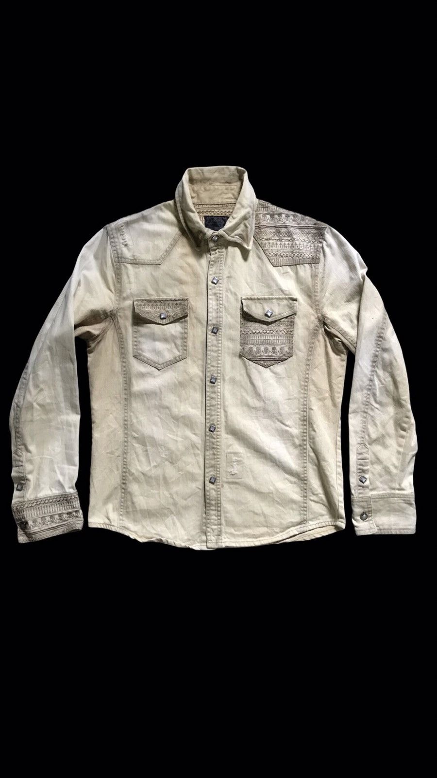 Japanese Brand BUS9 in the attic Punk Seditionaries Rusty Distressed Shirt Size US M / EU 48-50 / 2 - 1 Thumbnail