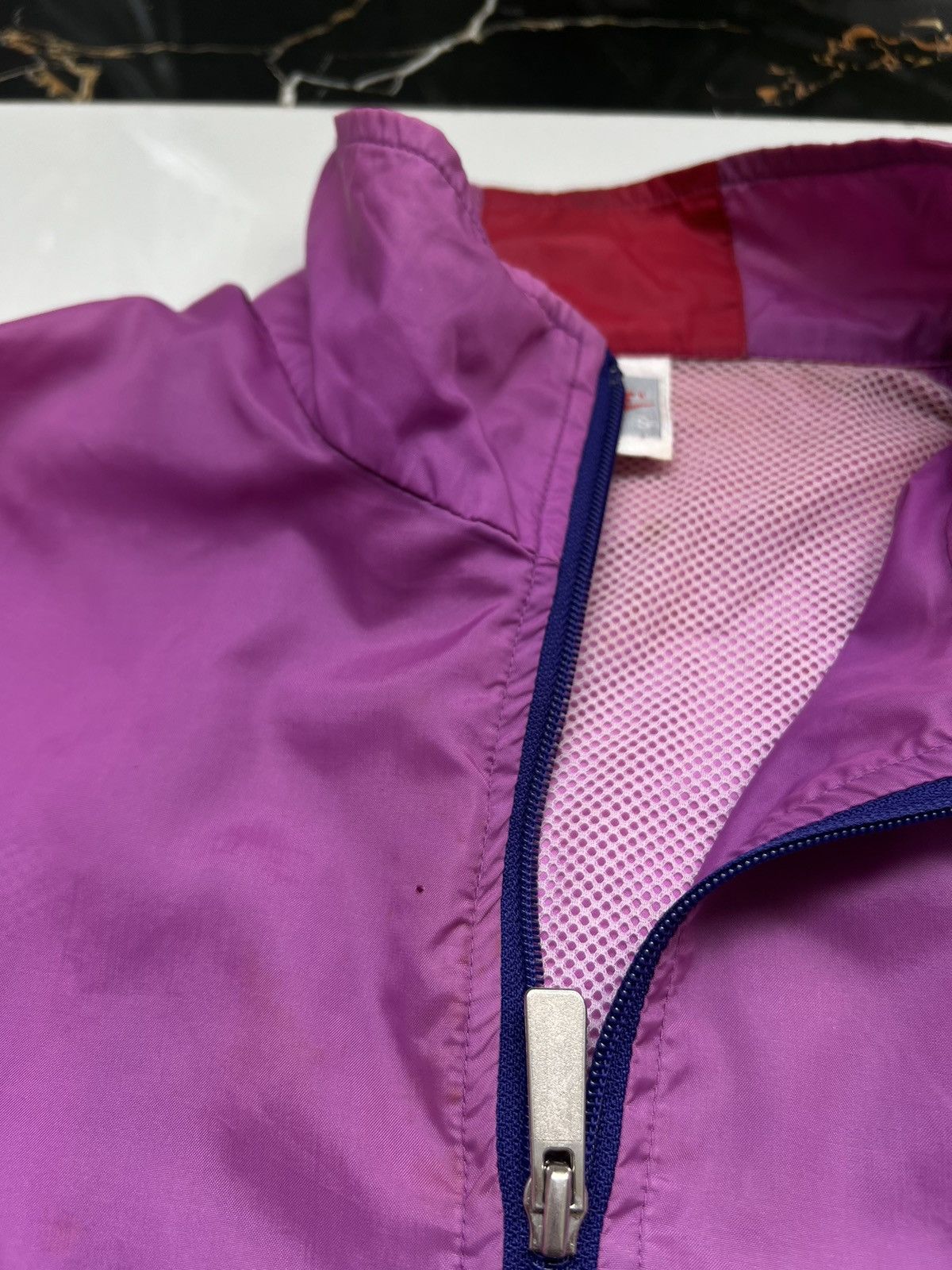 Nike × Vintage 90’s NIKE NYLON TRACK JACKET Y2K SWOOSH LOGO GORPCORE Size US M / EU 48-50 / 2 - 7 Thumbnail