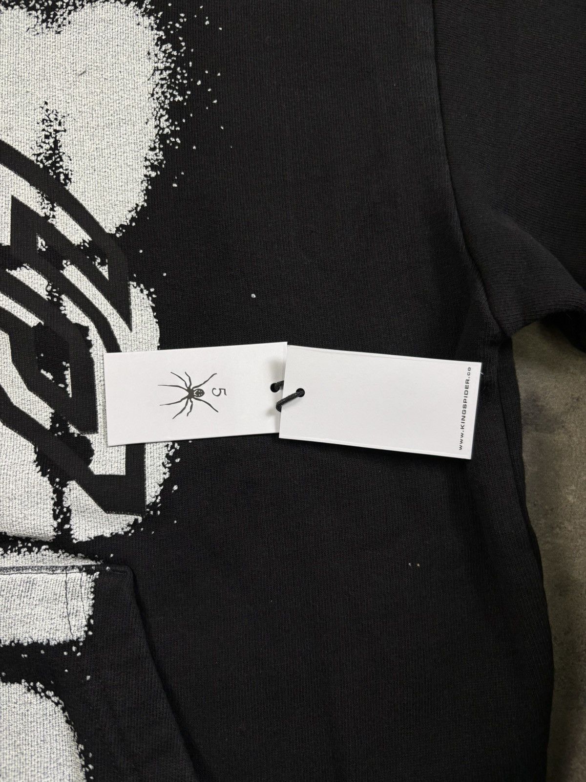 Sp5der Sp5der SP555 Zip Hoodie, Black Size US L / EU 52-54 / 3 - 5 Thumbnail