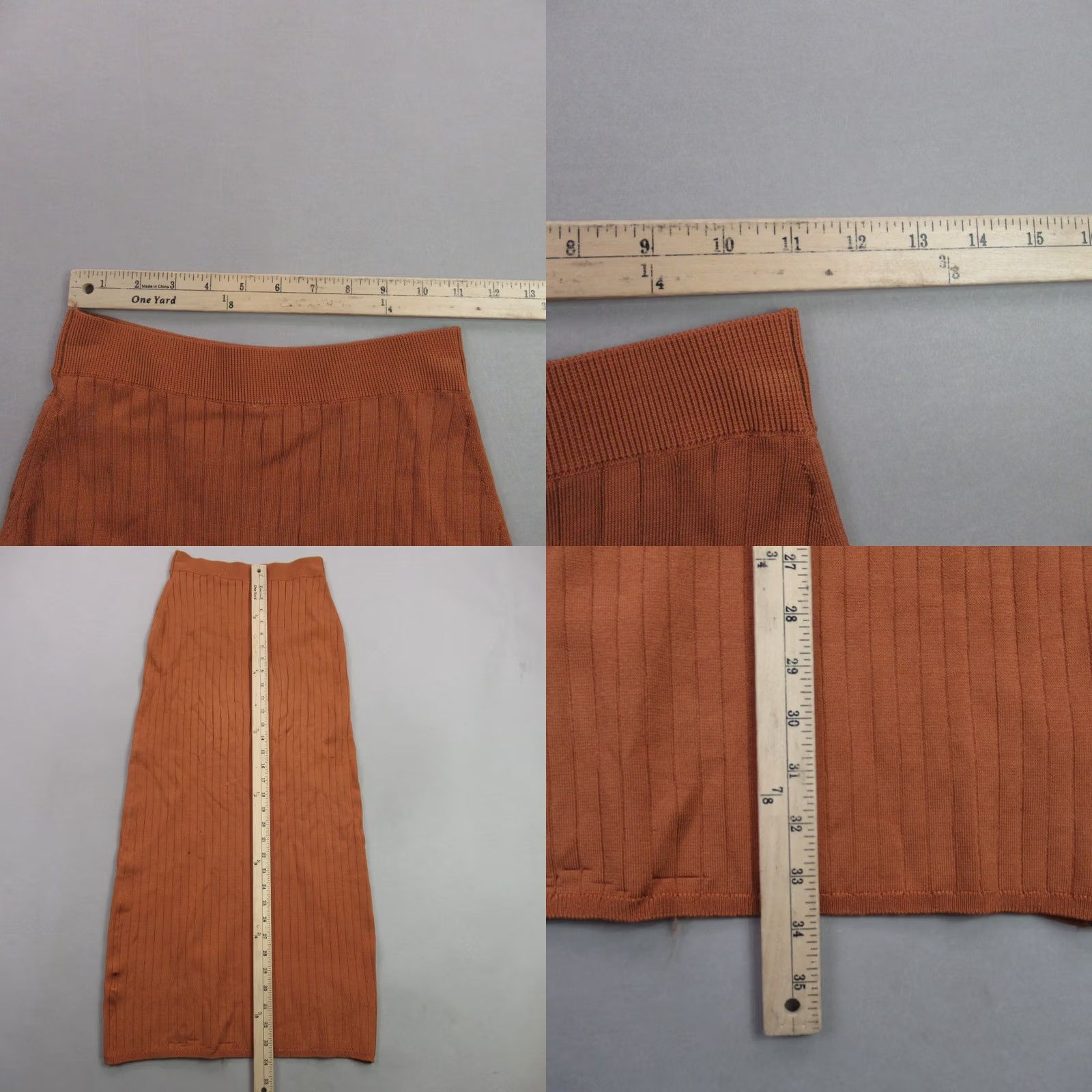Free People Free People Skirt Womens XS Lightweight Outdoors Casual Orange Stripes Size 26" / US 2 / IT 38 - 8 Thumbnail
