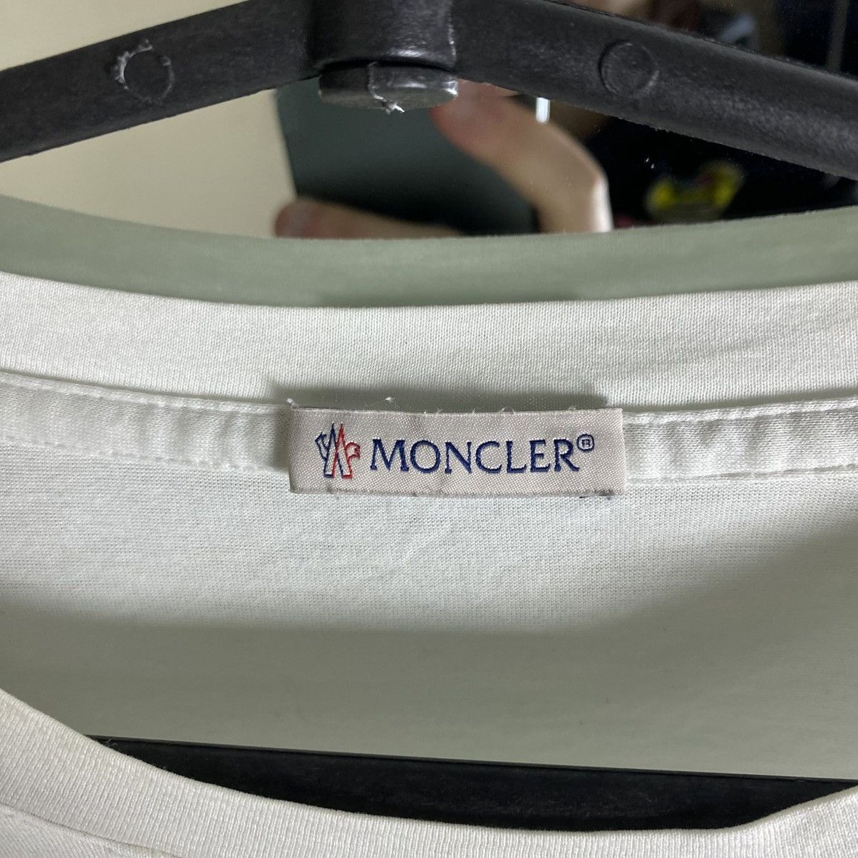 Moncler Moncler T-Shirt Big Logo Size US L / EU 52-54 / 3 - 4 Thumbnail