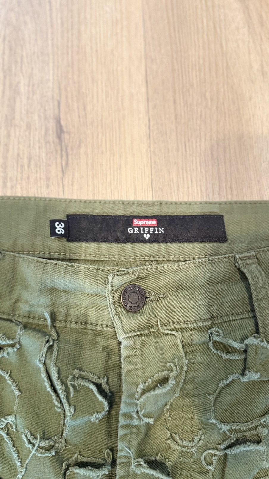 Supreme Supreme Griffin 5 pocket jean Size US 36 / EU 52 - 3 Thumbnail