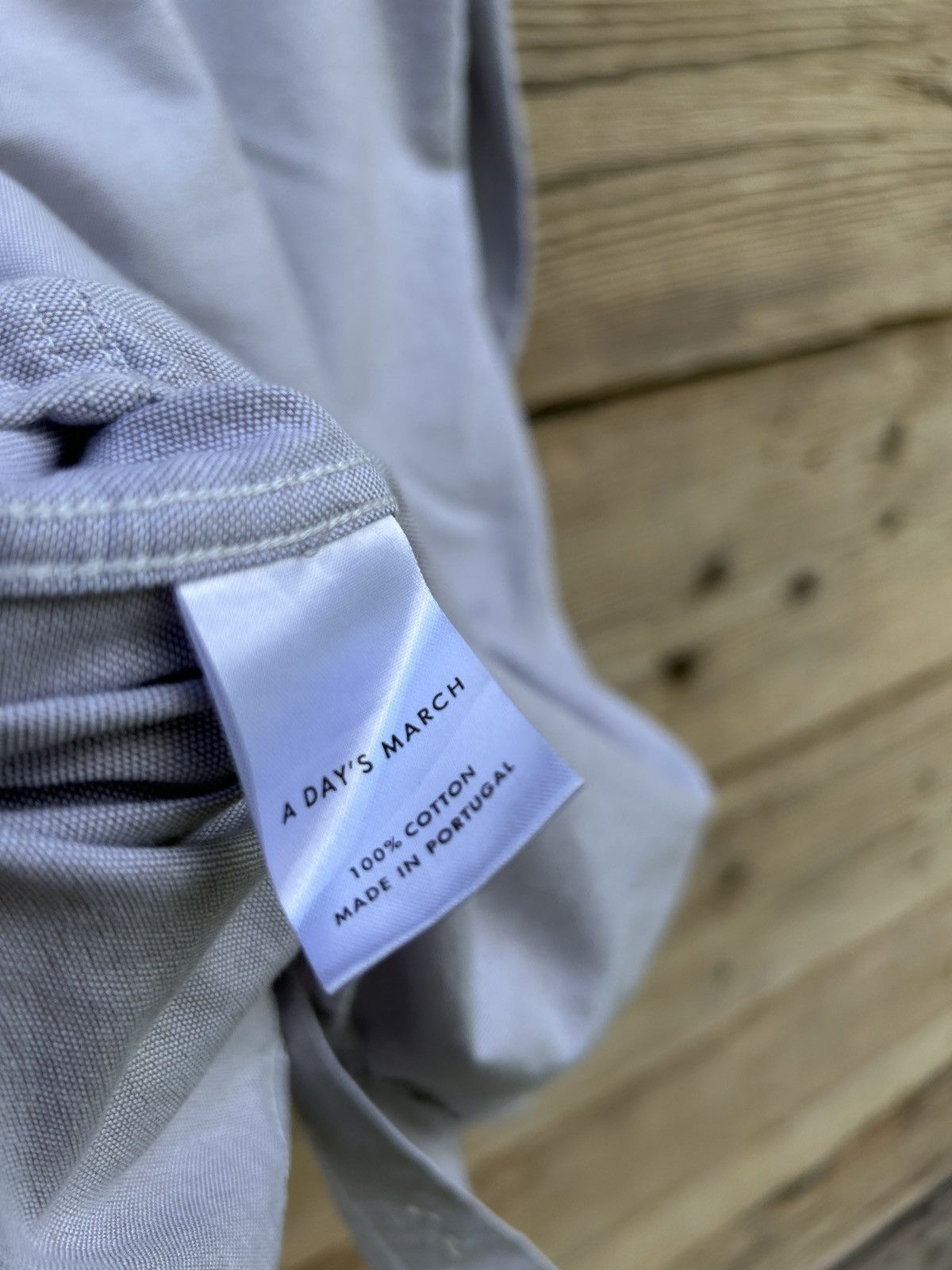 A Day's March A Day's March Custom Fit Button-Up Long Sleeve Shirt Size US S / EU 44-46 / 1 - 6 Thumbnail
