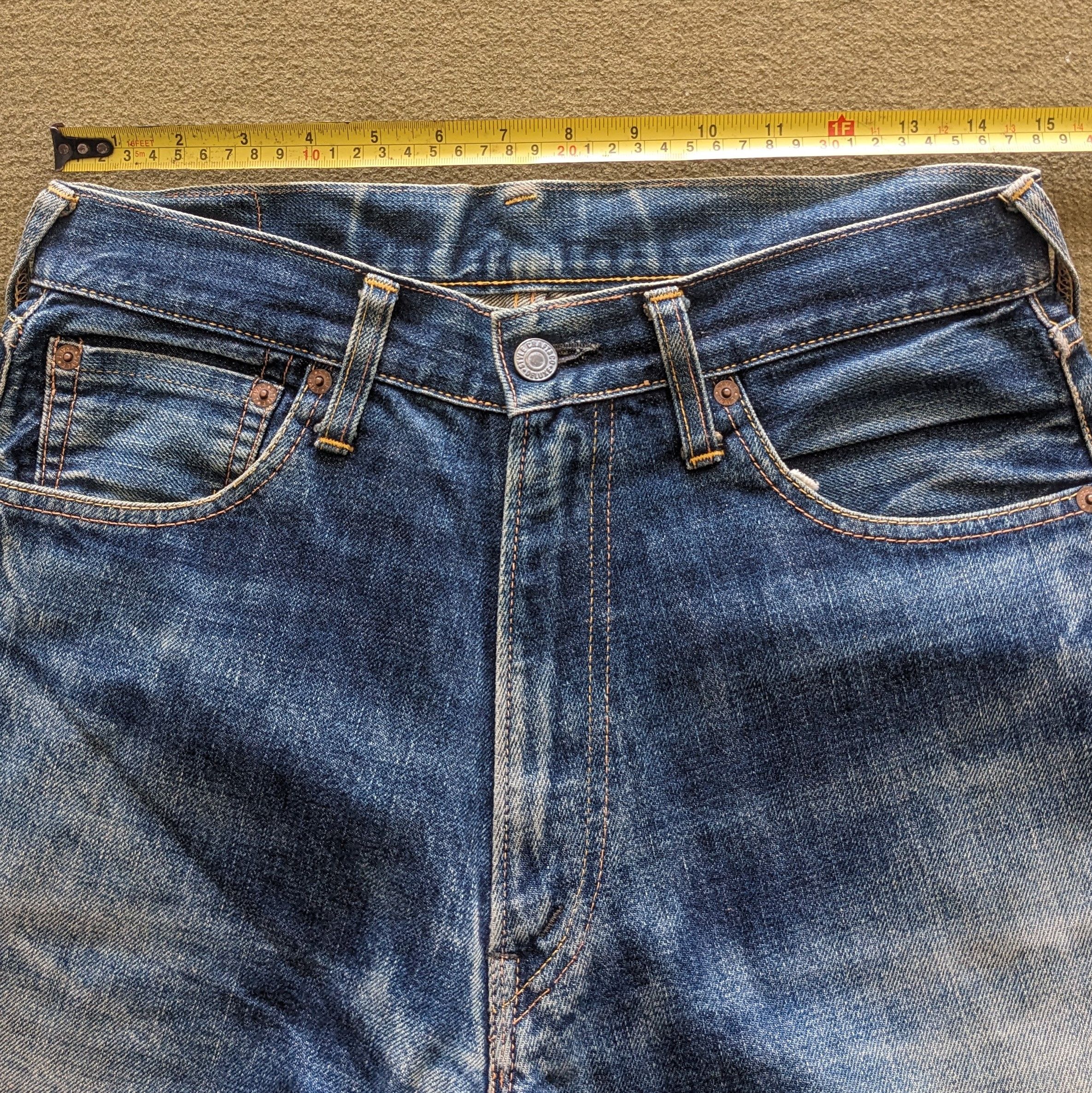 Evisu Vintage EVISU Japanese Fashion Brand Denim Custom Jeans Size US 29 - 7 Thumbnail