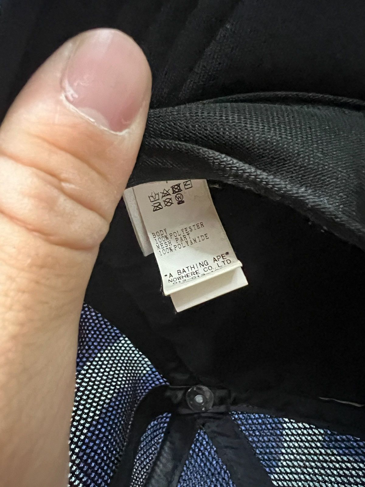Bape Bape Trucker Hat Size ONE SIZE - 10 Thumbnail