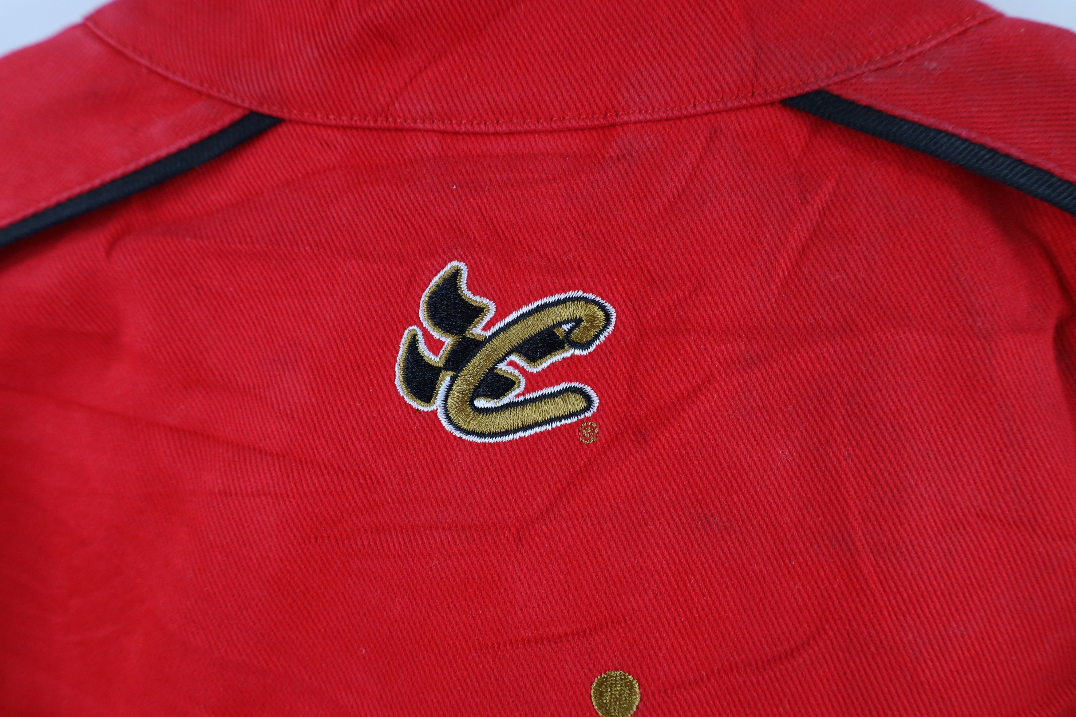 Vintage Vintage NASCAR Budweiser Dale Earnhardt Jr Pit Crew Jacket Size ONE SIZE - 20 Thumbnail