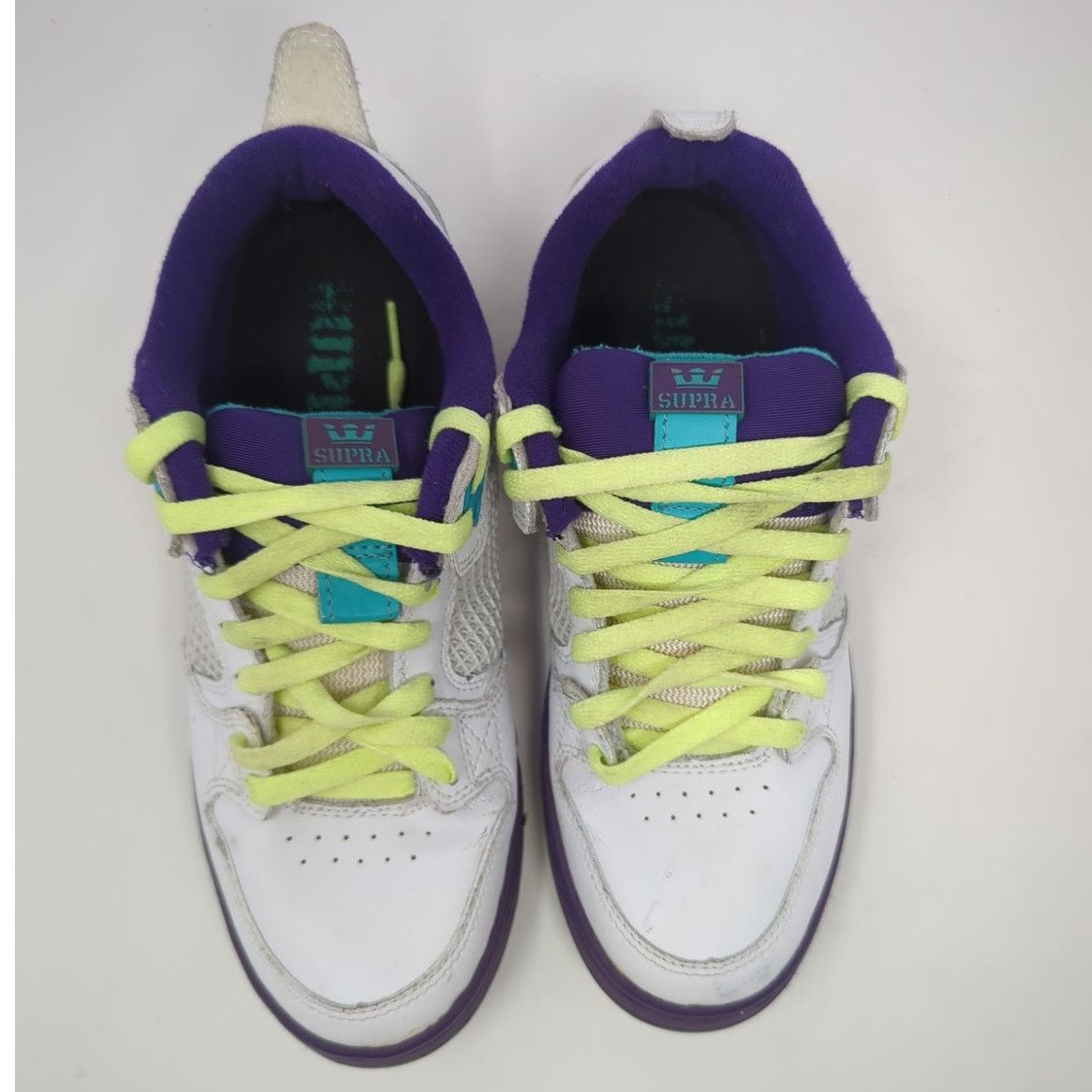 Supra Supra Cruizer White Sneaker Skateboarding Shoes Womens 9 Size US 9 / IT 39 - 4 Thumbnail