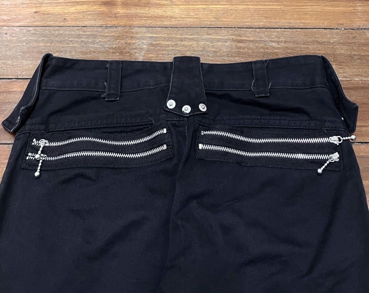 If Six Was Nine Rare Vintage Japanese Brand Blue Bird Bondage Pants 1990s Size US 26 / EU 42 - 4 Thumbnail