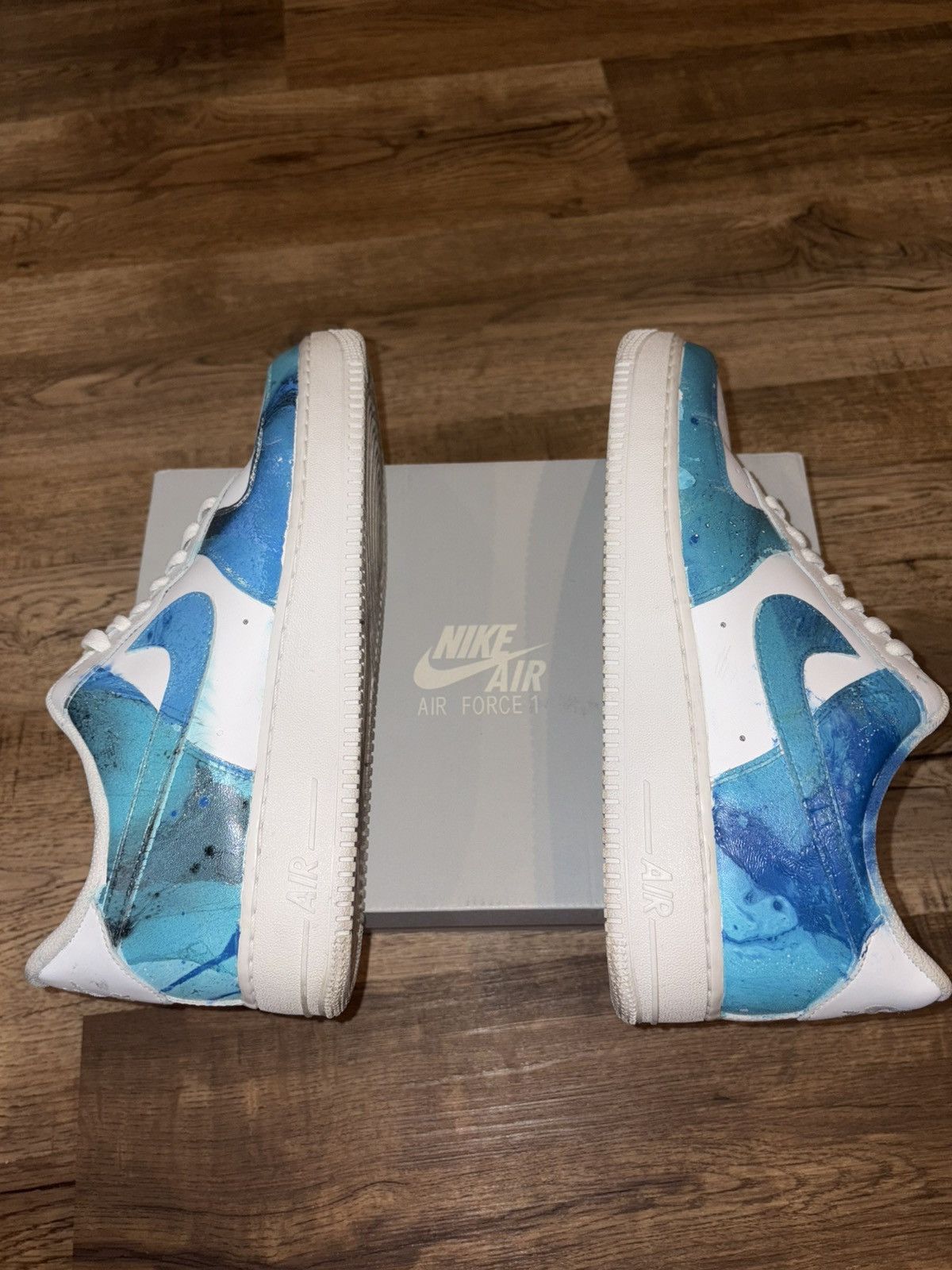 Nike Nike AF1 Customs Size US 11.5 / EU 44-45 - 3 Thumbnail