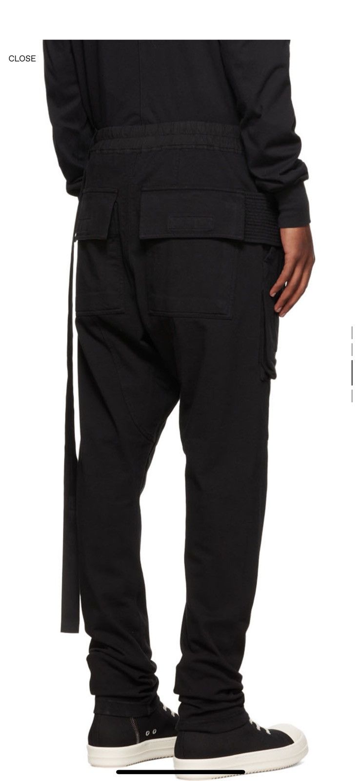 Rick Owens Rick Owens creatch cargo pants. M. $850 Size US 34 / EU 50 - 2 Thumbnail