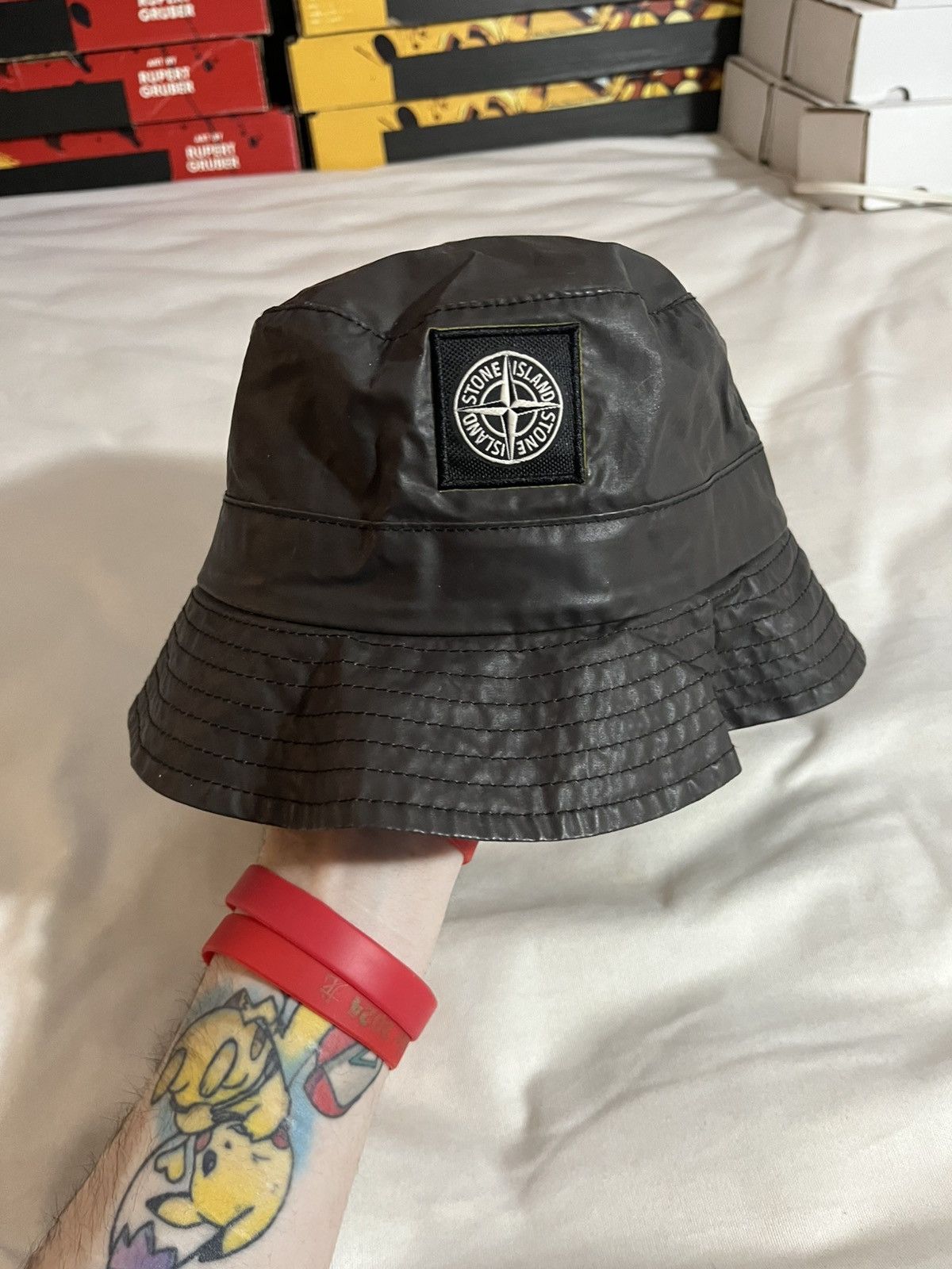 Camo Hat Supreme Stone Island Boonie Hat Boonie Stone Island Nylon