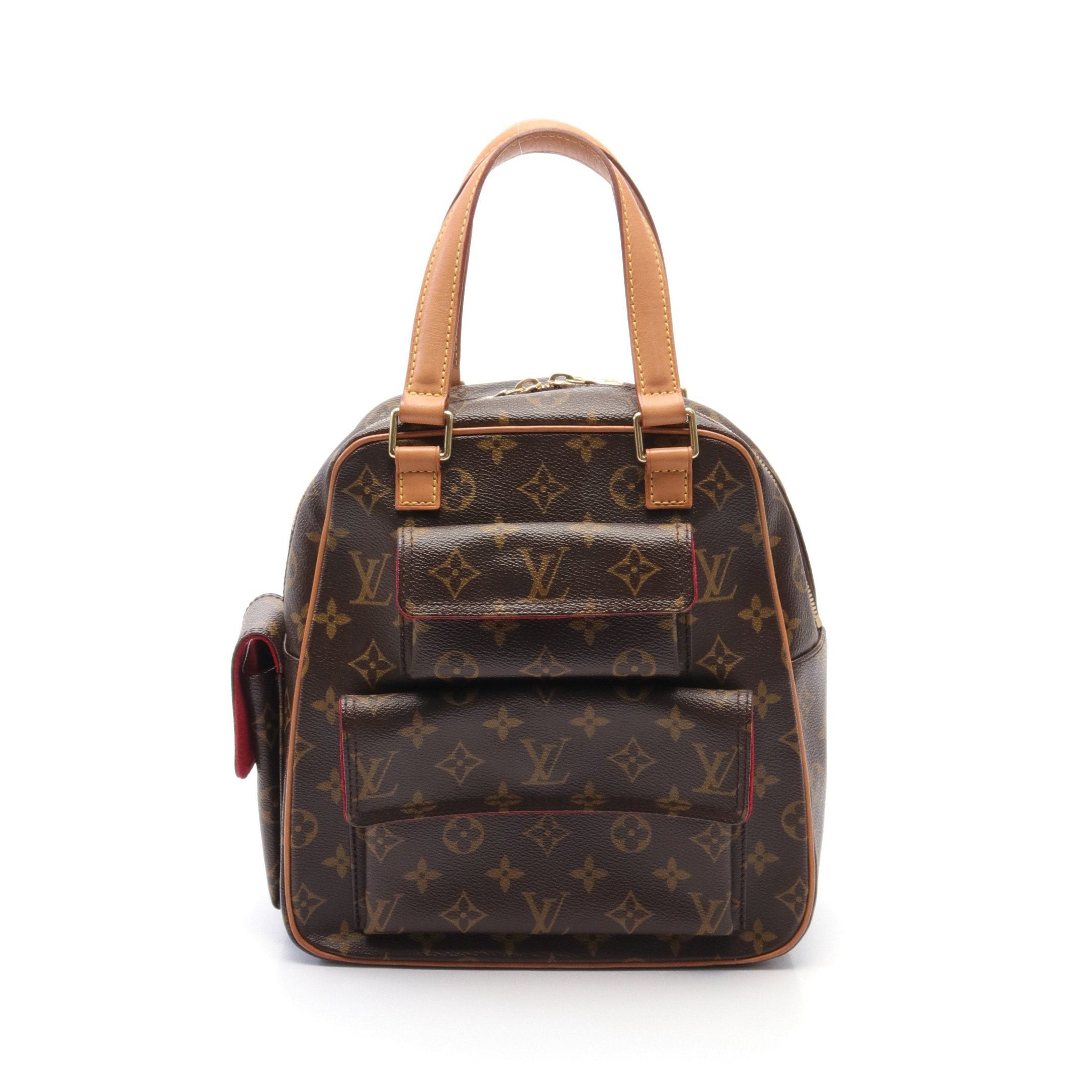 Louis Vuitton Louis Vuitton Exantricite Monogram Handbag Leather Brown Size ONE SIZE - 1 Thumbnail