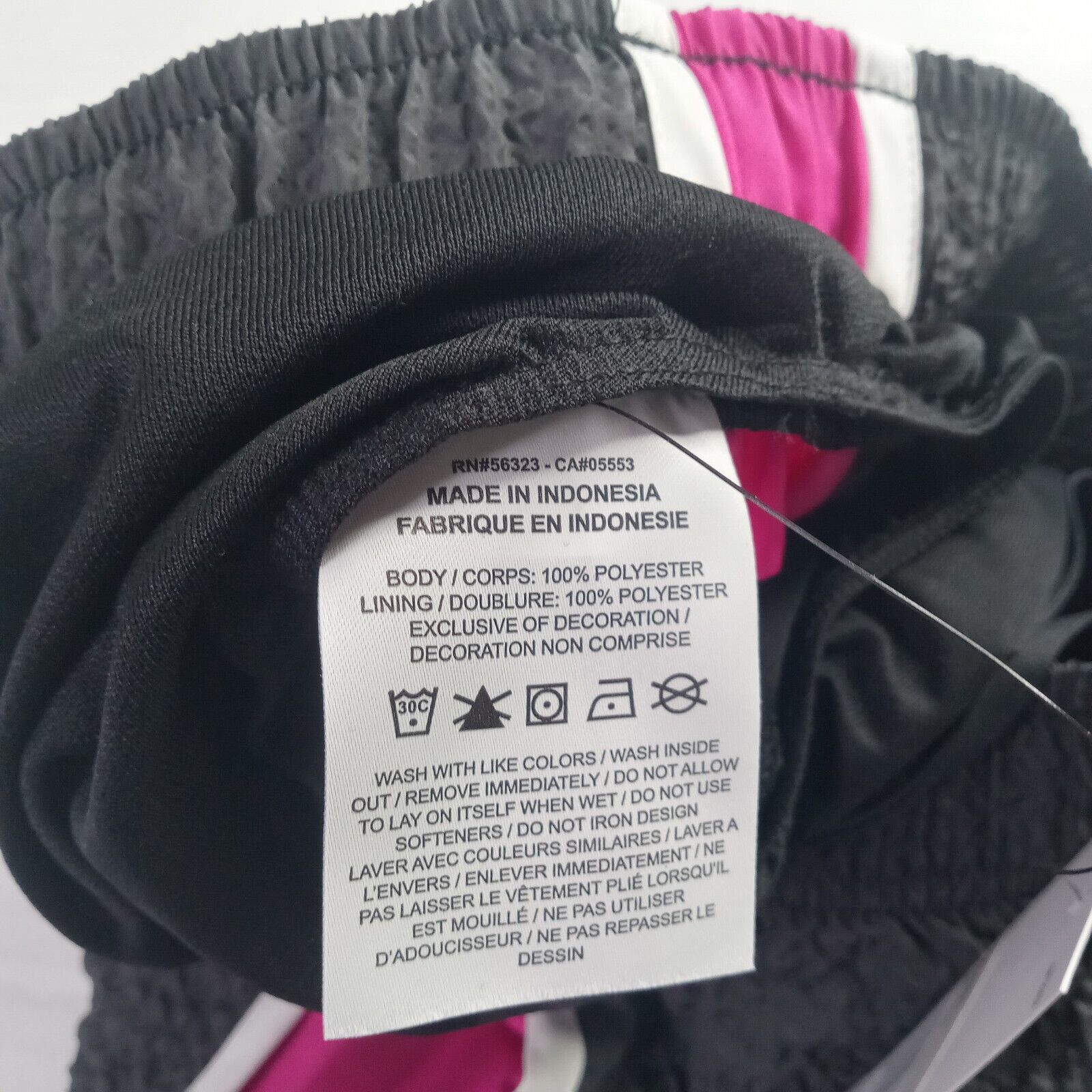 Nike Nike Tempo Icon Clash Textured Shorts Black Pink Women’s XS Size 26" / US 2 / IT 38 - 5 Thumbnail