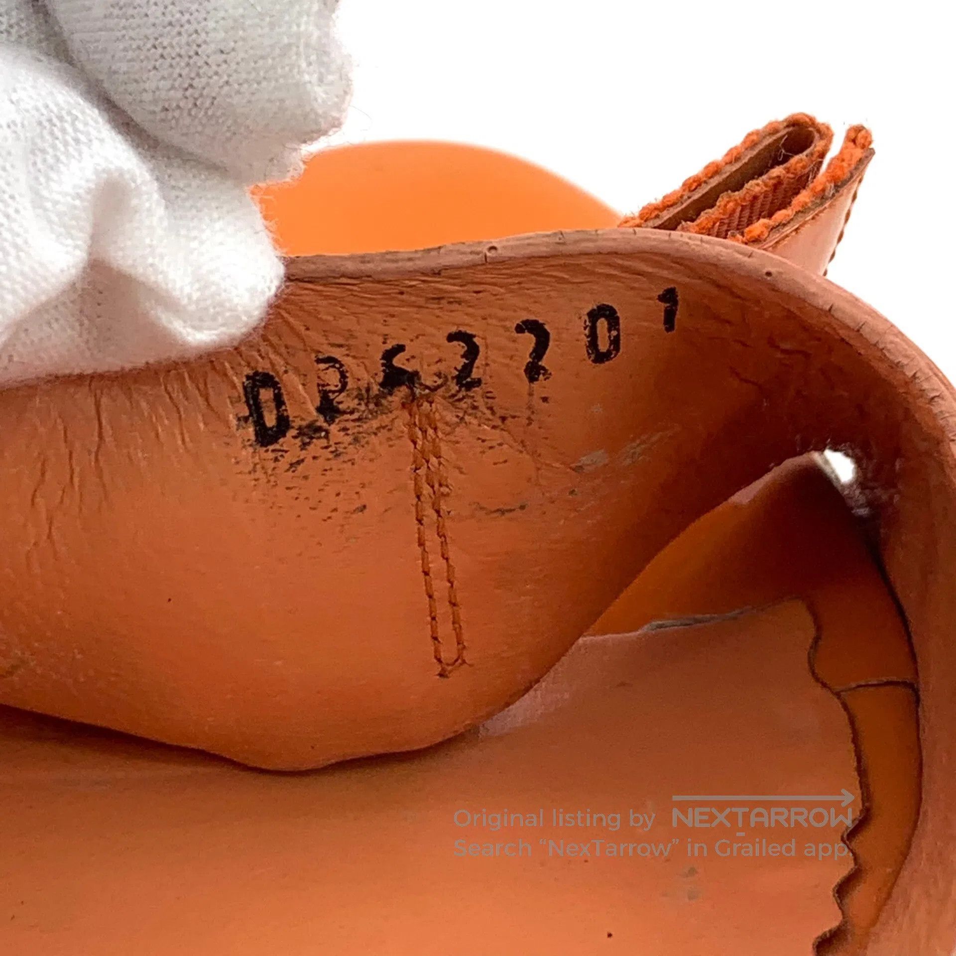 Salvatore Ferragamo Salvatore Ferragamo Orange bow one-strap high wedge sandal Size US 7 / IT 37 - 6 Thumbnail