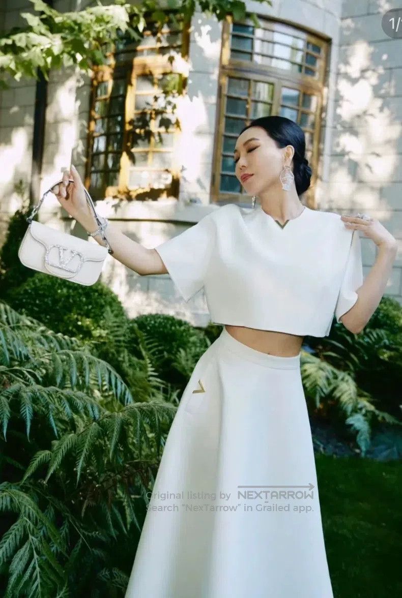 Valentino Valentino White skirt Size S / US 4 / IT 40 - 2 Thumbnail