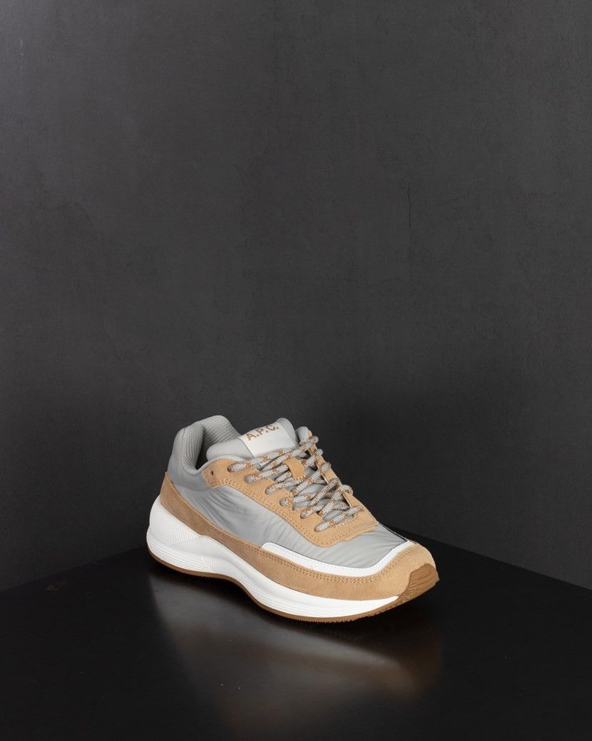 image of A P C Sneakers in Brown, Men's (Size 9)