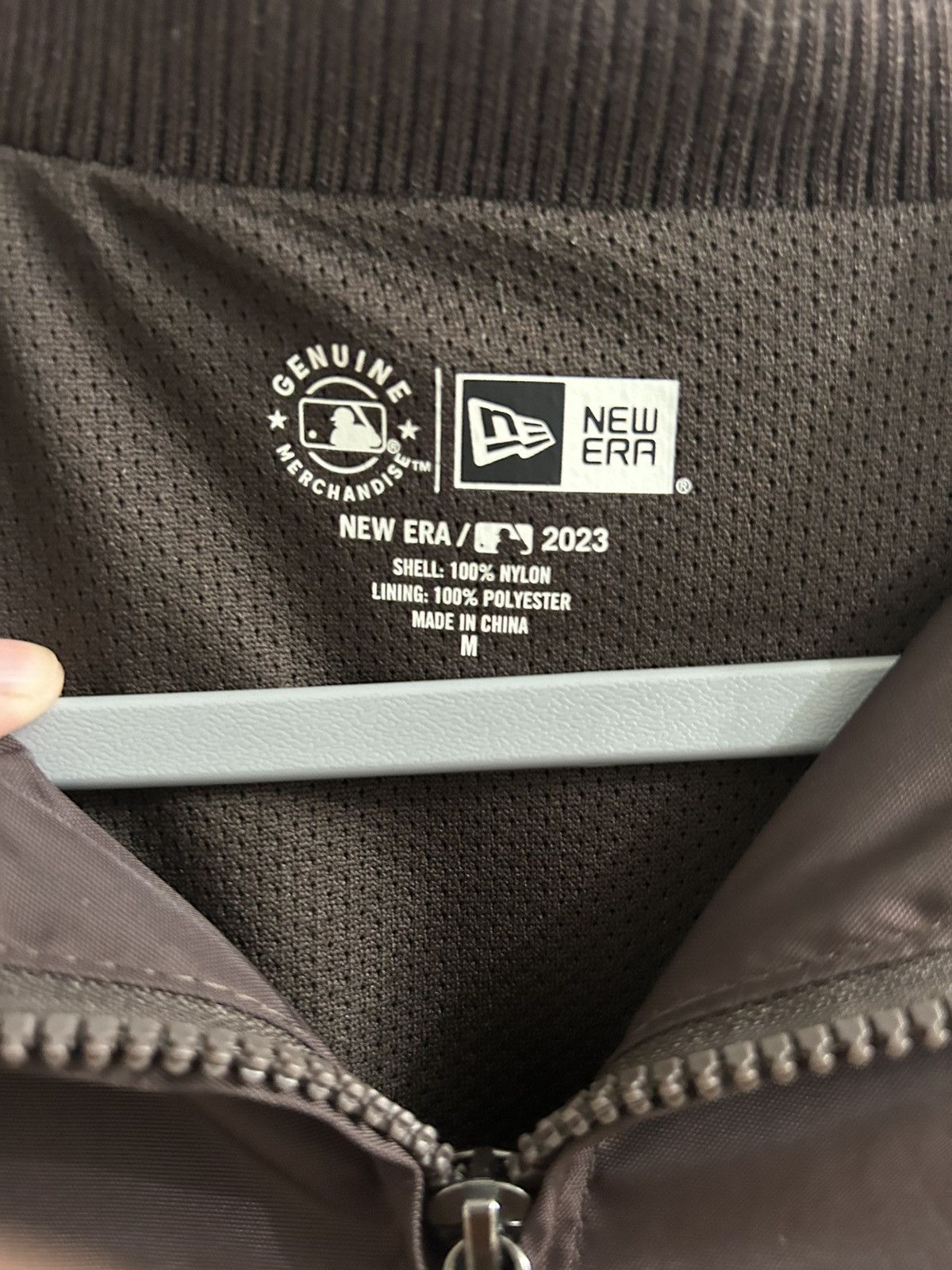 New Era Padres brown bomber jacket Size US M / EU 48-50 / 2 - 2 Thumbnail