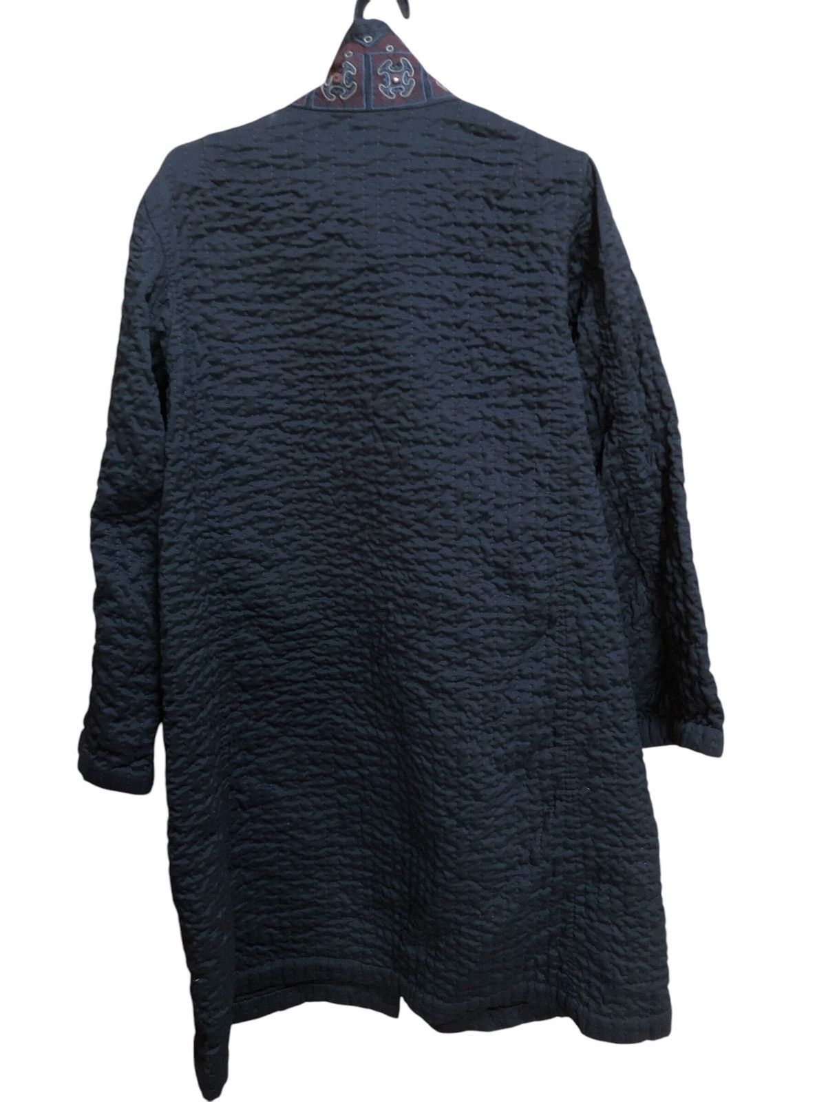 Issey Miyake Haat by Issey Miyake Sasiko Stitch Long Jacket Size US M / EU 48-50 / 2 - 2 Thumbnail
