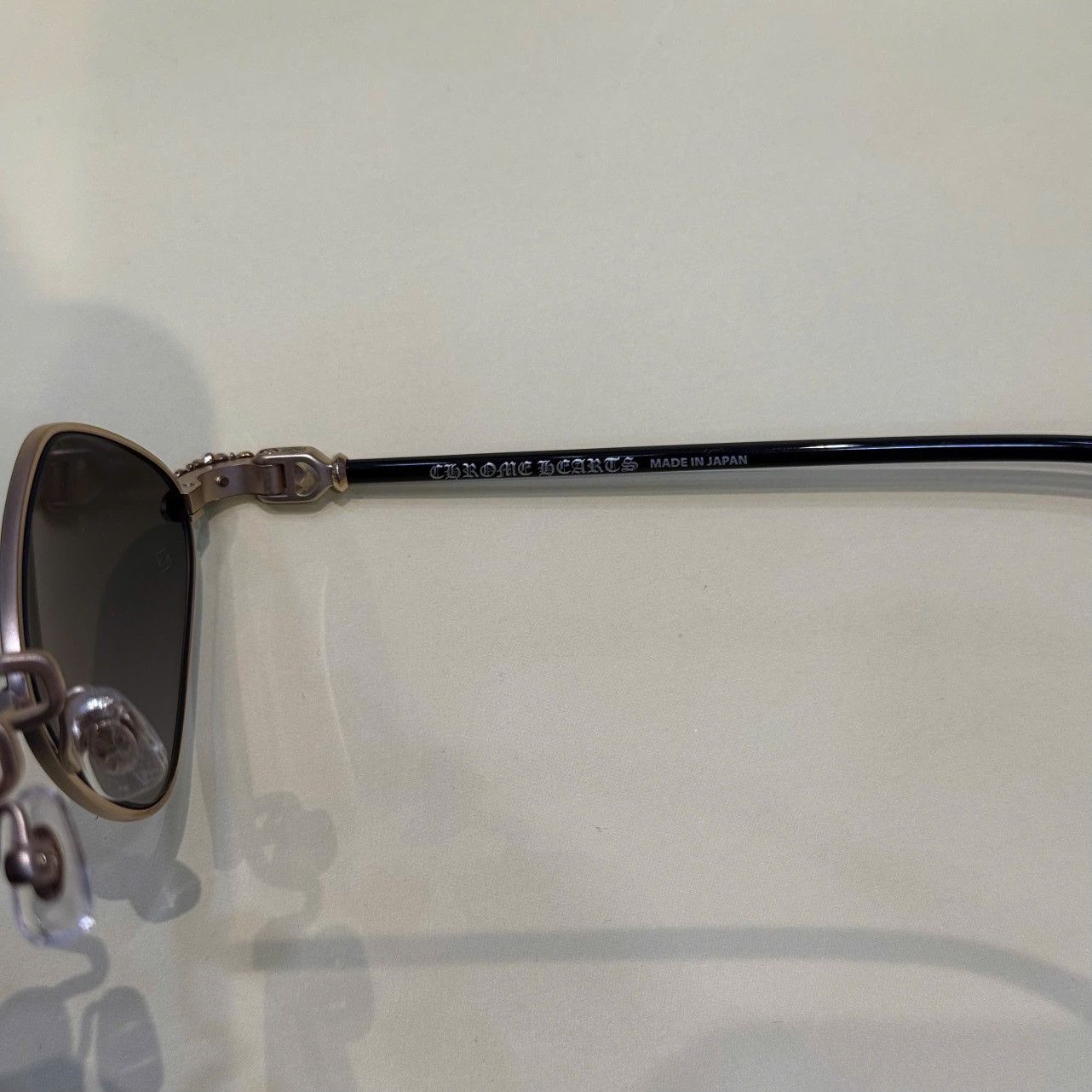 Chrome Hearts CHROME HEARTS DIAMOND DOG Matte black/Matte gold plated Size ONE SIZE - 4 Thumbnail