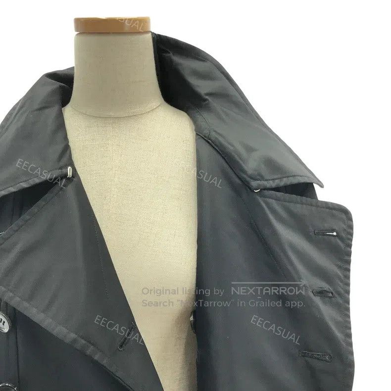 Comme des Garcons Comme Des Garcons Reconstructed pleated long coat, Black a Size XS / US 0-2 / IT 36-38 - 5 Thumbnail