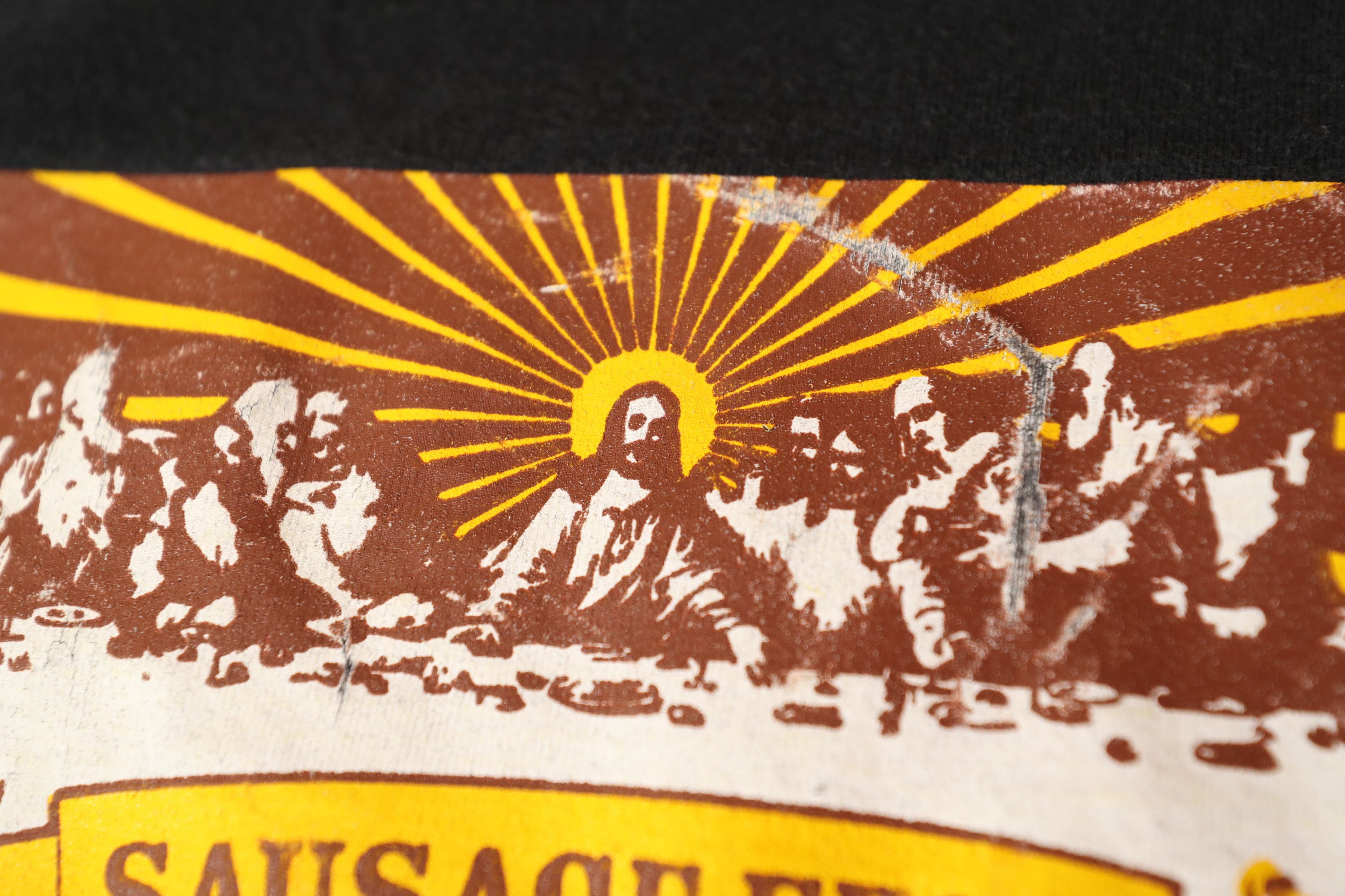 Hanes × Vintage Hanes Beefy-T Last Supper Sausage Fest Tee (L) Size US L / EU 52-54 / 3 - 5 Thumbnail