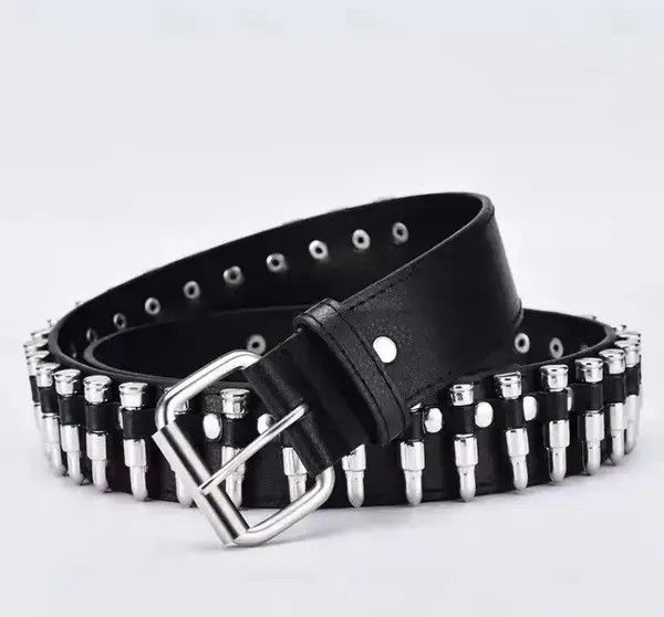 Other Hitomi x Maria bullet punk pu leather belt Size 32 - 6 Thumbnail