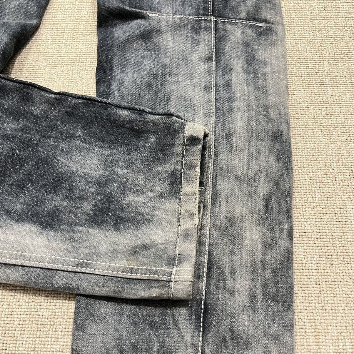 Hysteric Glamour BI Jeans - Skull Destroyed Studed Mud Wash Skinny Jeans Size US 32 / EU 48 - 19 Thumbnail