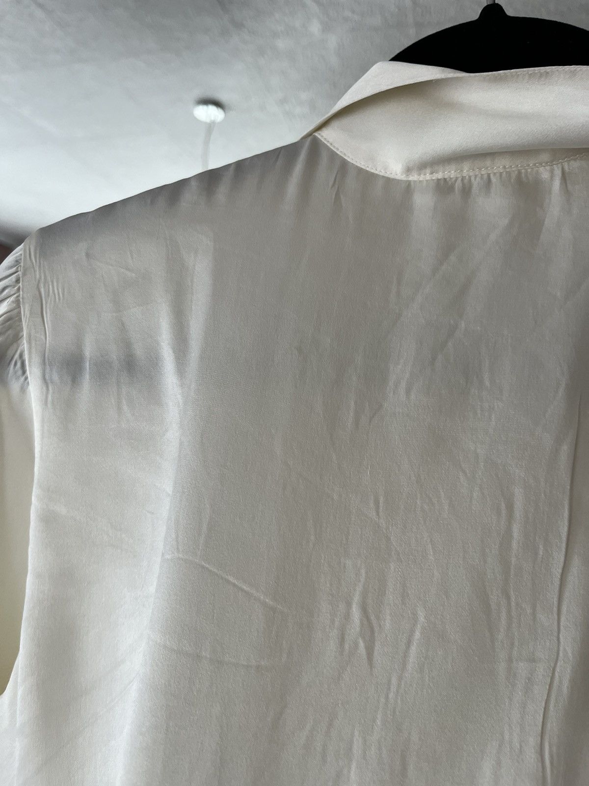 agnes b. Agnes B. Paris Silk Shirt Button Long Sleeve Size M / US 6-8 / IT 42-44 - 13 Thumbnail