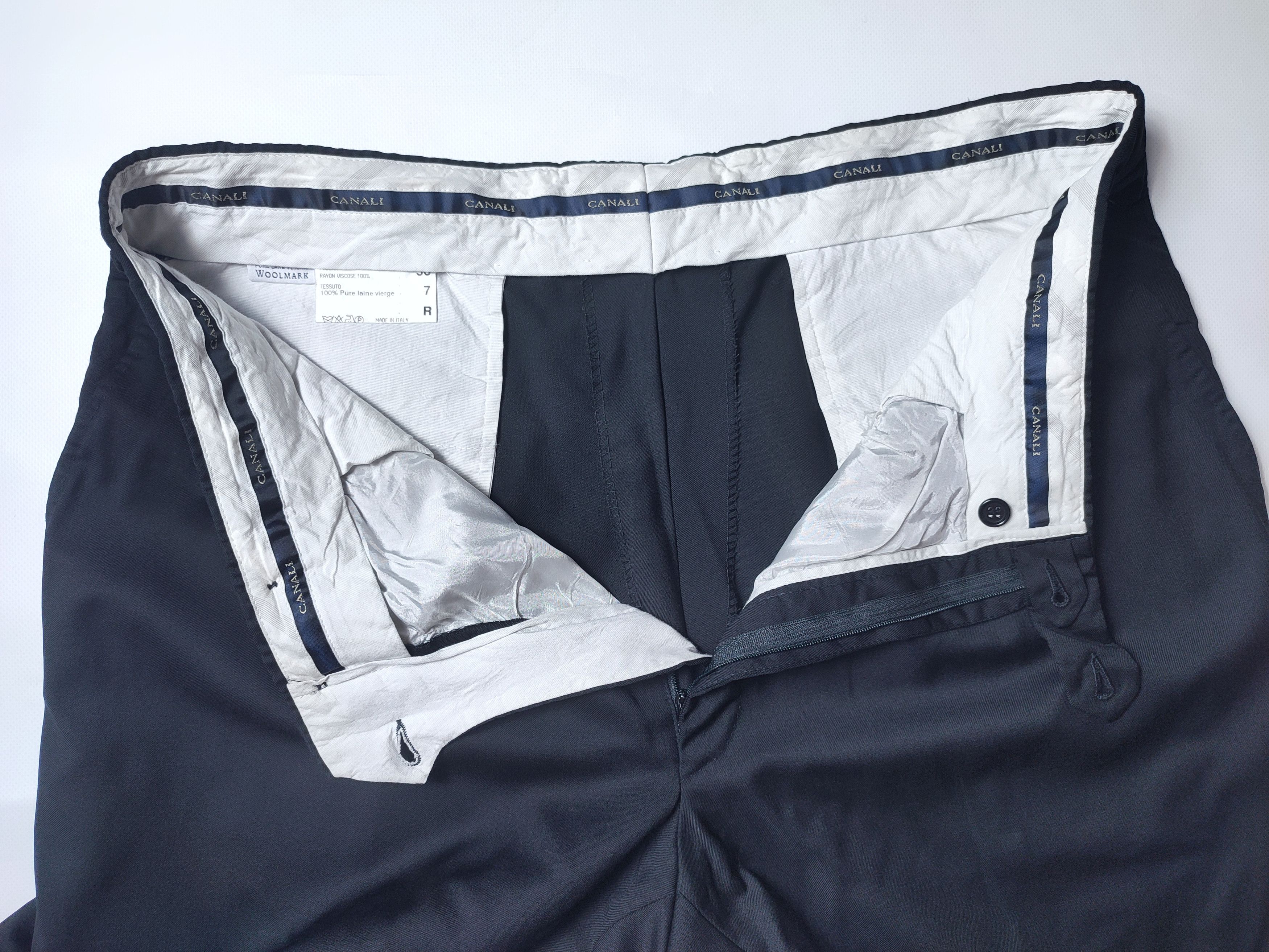 Canali Vintage Canali Wool Trousers Pants Size US 36 / EU 52 - 7 Thumbnail