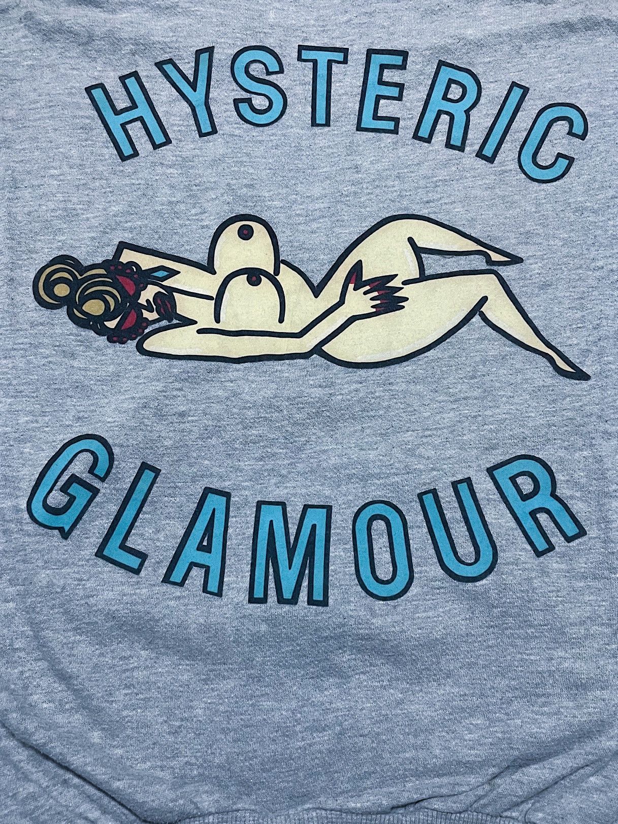 Hysteric Glamour 90s Hysteric Glamour Pinup Girl zip up Hoodie Size US L / EU 52-54 / 3 - 2 Thumbnail