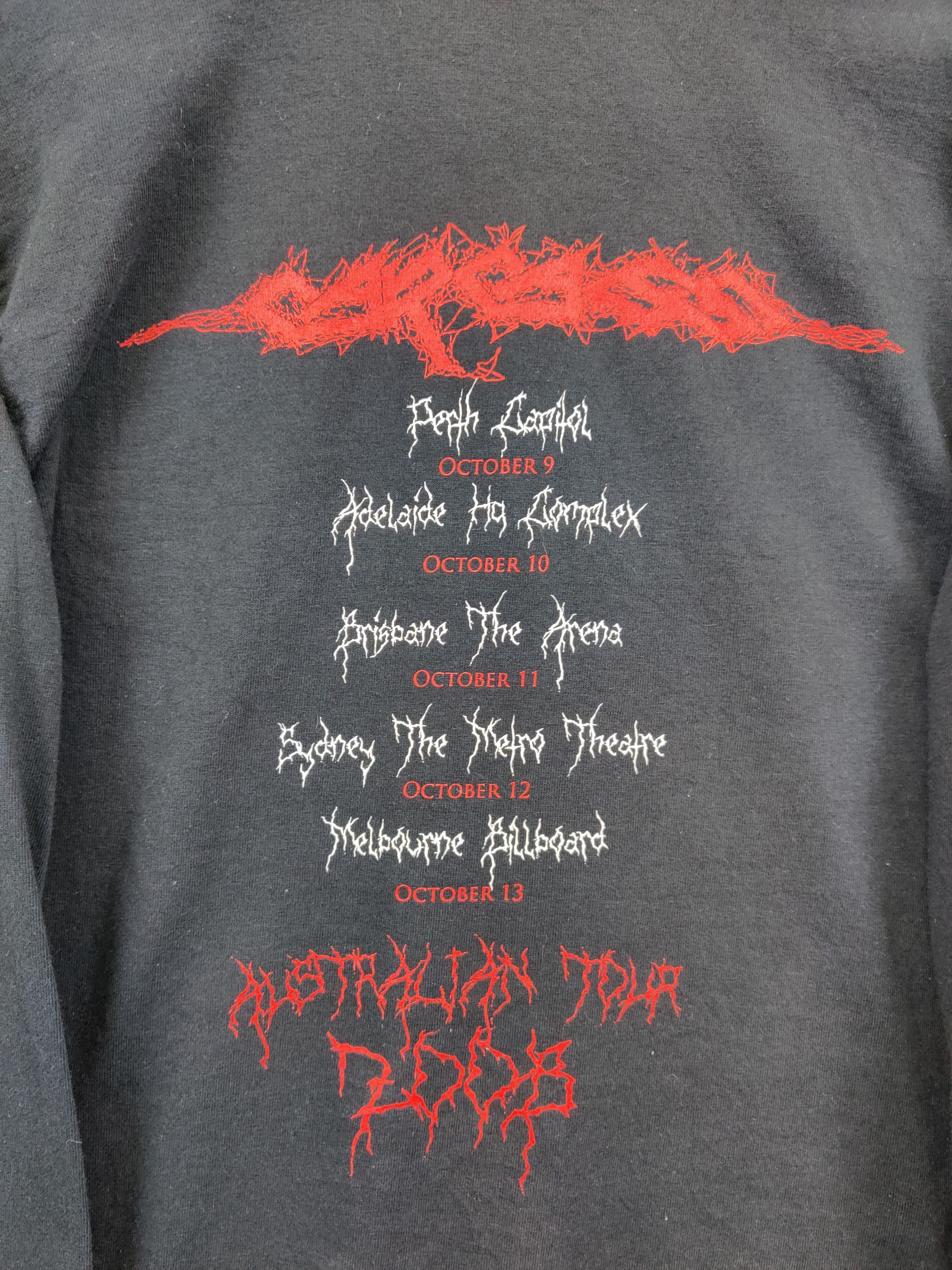 Band Tees Vintage Carcass Tour Death Metal Long Sleeve Tee Tshirt Size US S / EU 44-46 / 1 - 7 Thumbnail