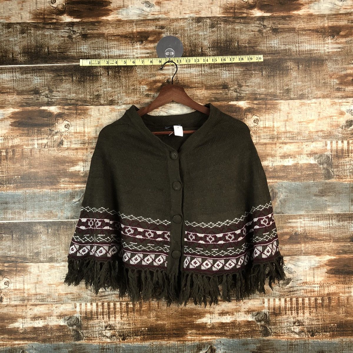 Homespun Knitwear DL Mighan Brown Cloaks Knitwear #C733 Size US M / EU 48-50 / 2 - 1 Thumbnail
