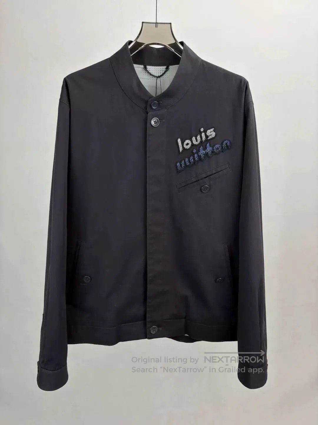 Louis Vuitton louis vuitton black beaded jacket coat. Size US L / EU 52-54 / 3 - 1 Thumbnail