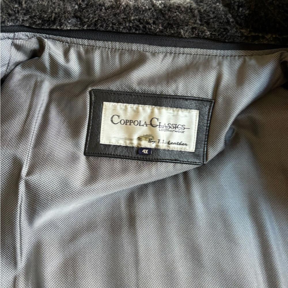 Designer Coppola Classics Leather Jacket Size US XXL / EU 58 / 5 - 5 Thumbnail