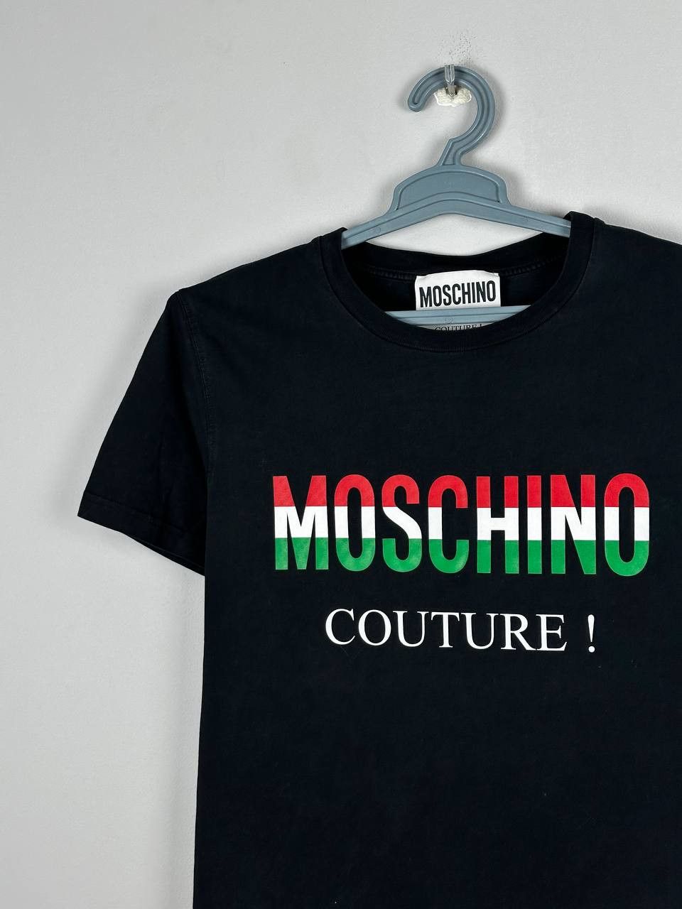 Moschino Moschino Italy Big Logo Luxury T Shirt Size US M / EU 48-50 / 2 - 3 Thumbnail