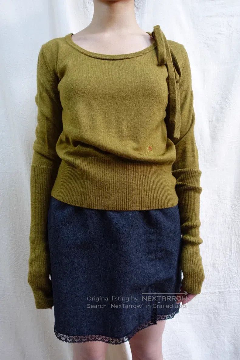 Vivienne Westwood Vivienne Westwood Embroidered knitted top Size M / US 6-8 / IT 42-44 - 1 Thumbnail