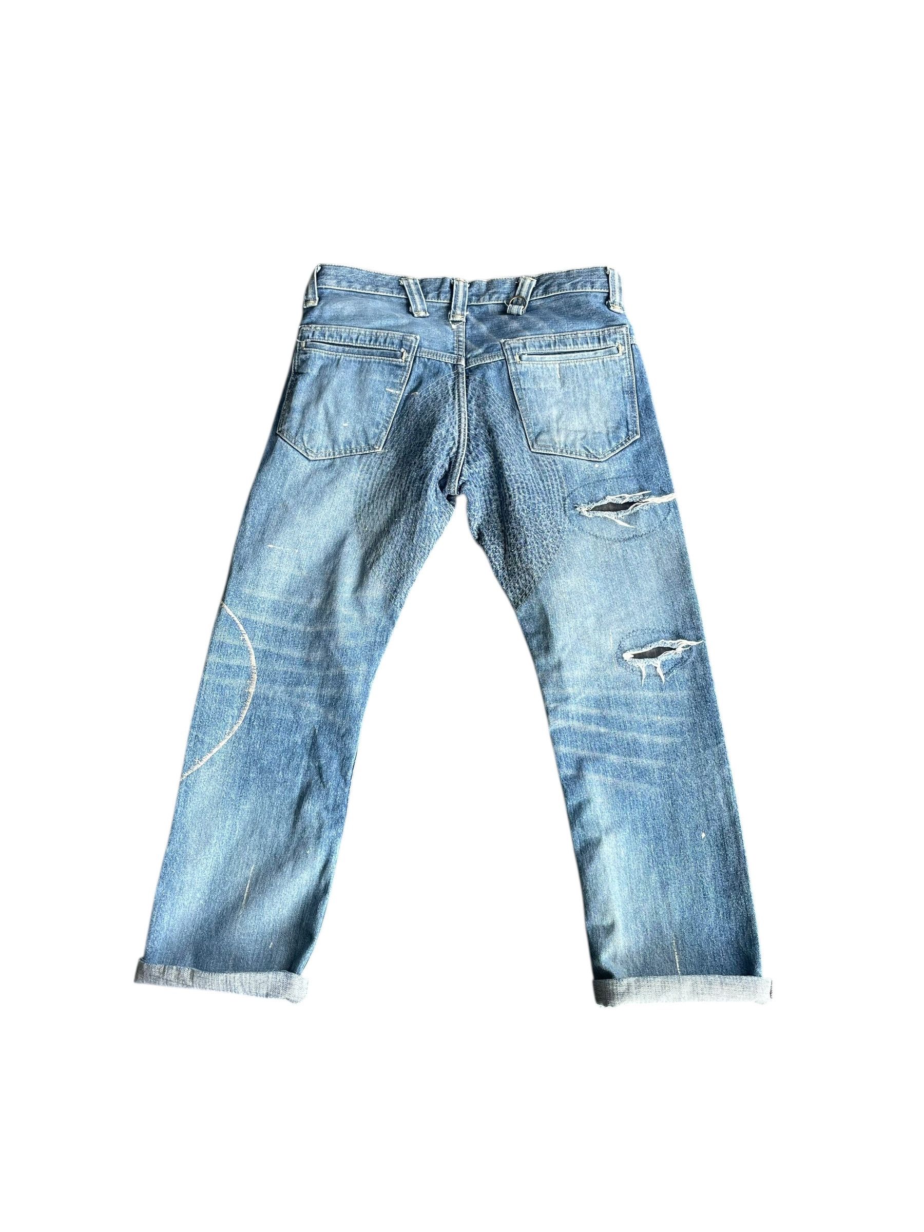 Japanese Brand Vintage Japan Unknown Brand Selvedge Denim Size US 34 / EU 50 - 4 Thumbnail