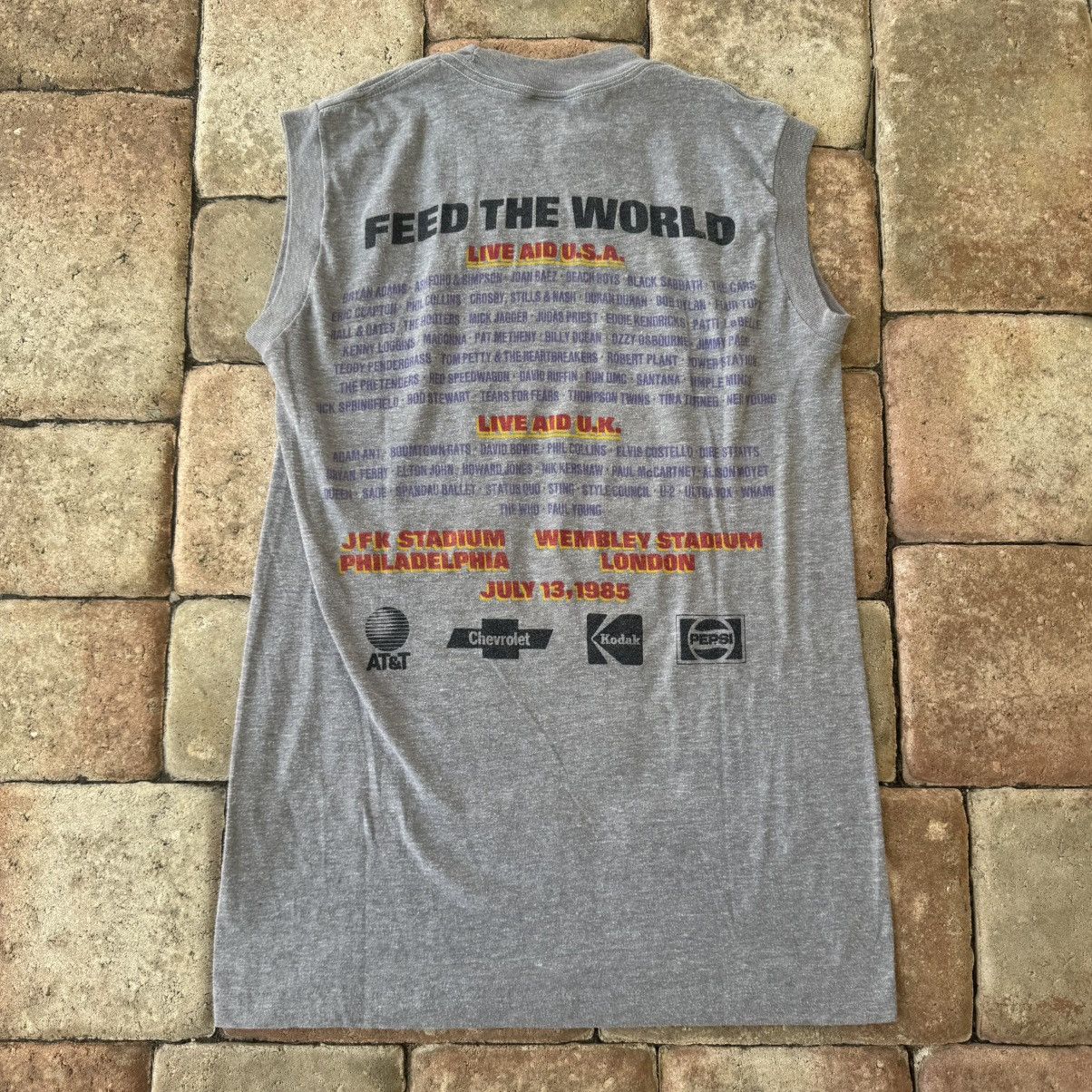 Band Tees Vintage x Live aid Size US M / EU 48-50 / 2 - 2 Thumbnail