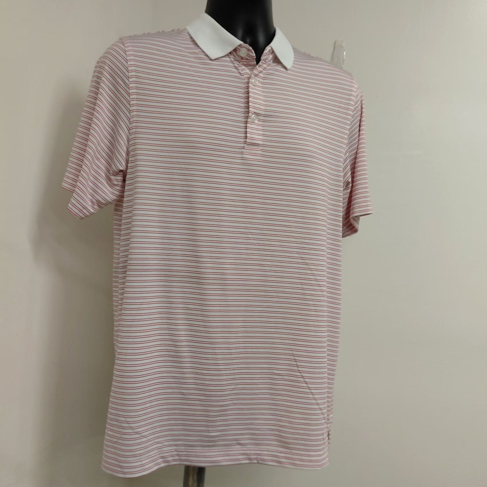 Callaway Callaway Opti Dri Polo Shirt Men's Size S Red Striped Short Sleeve EUC Size US S / EU 44-46 / 1 - 4 Thumbnail