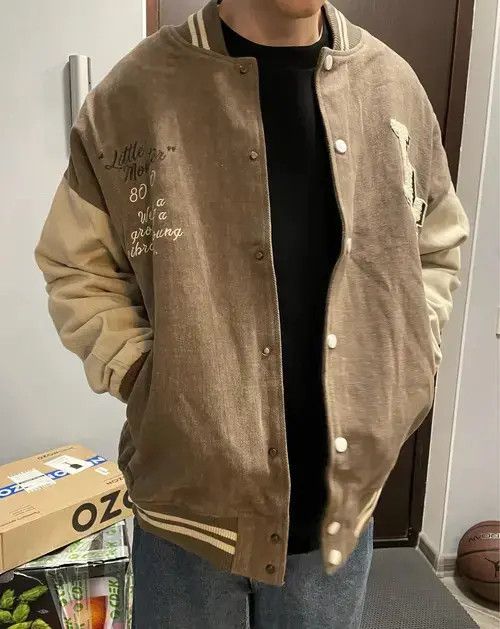 Handmade × Japanese Brand Monster Force Bomber Jacket Varsity🔥🔥🔥 Size US M / EU 48-50 / 2 - 1 Thumbnail