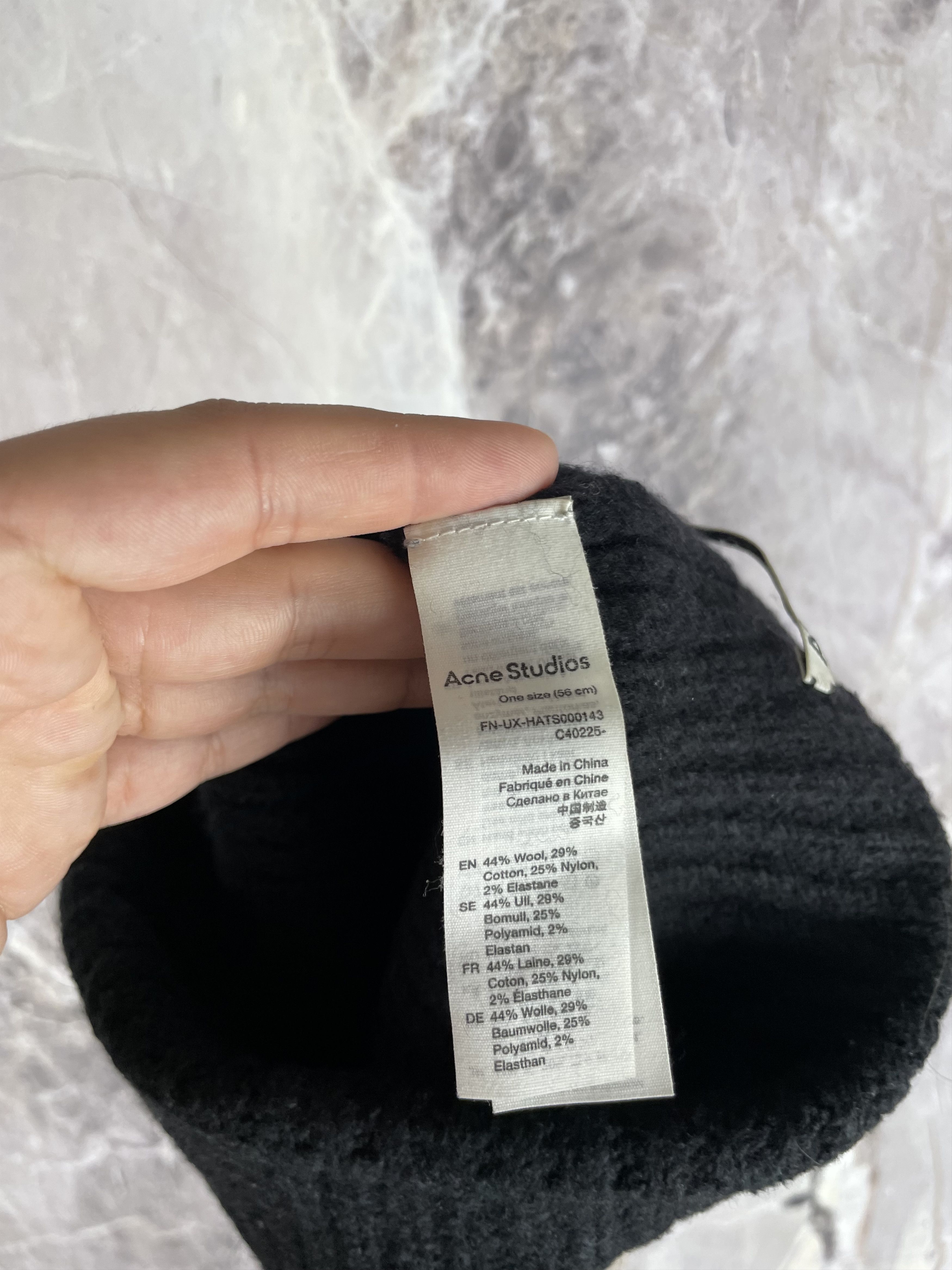 Acne Studios Acne Studios Wool knit hat Size ONE SIZE - 7 Thumbnail