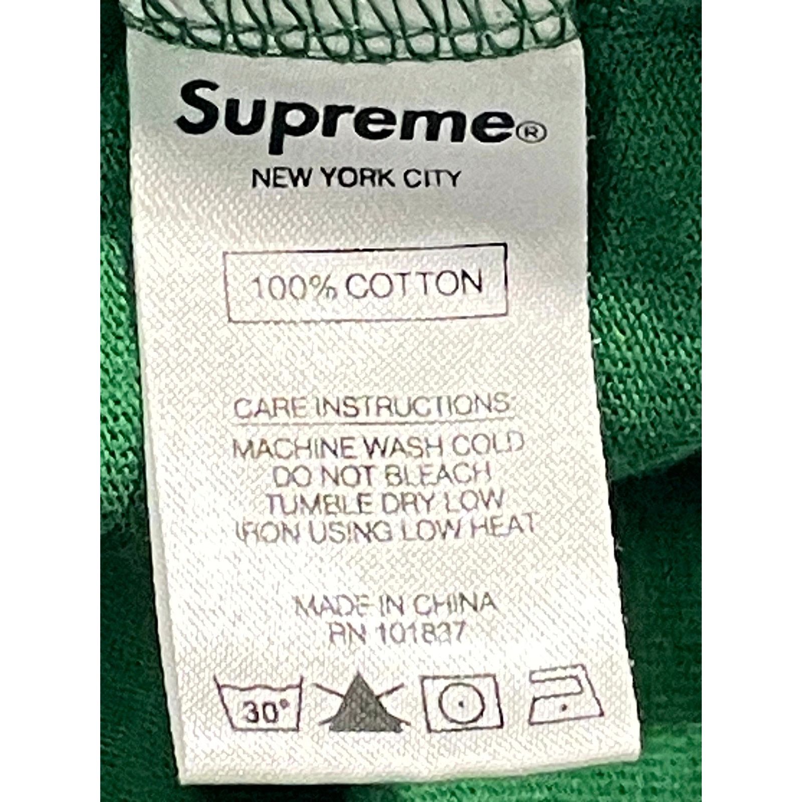 Supreme Supreme Green Yellow Love Mom Tee Size US M / EU 48-50 / 2 - 4 Thumbnail