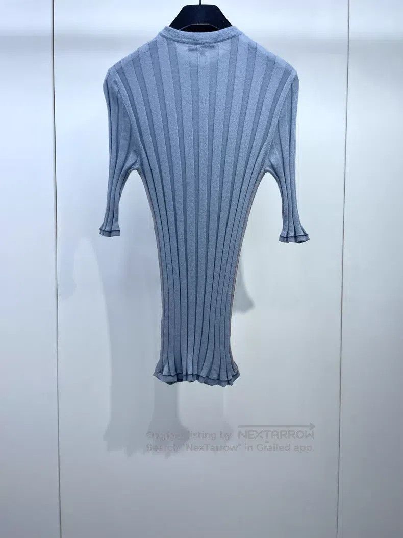 Loro Piana Loro Piana Cashmere Knit Slim Short Sleeve Size XS / US 0-2 / IT 36-38 - 2 Thumbnail
