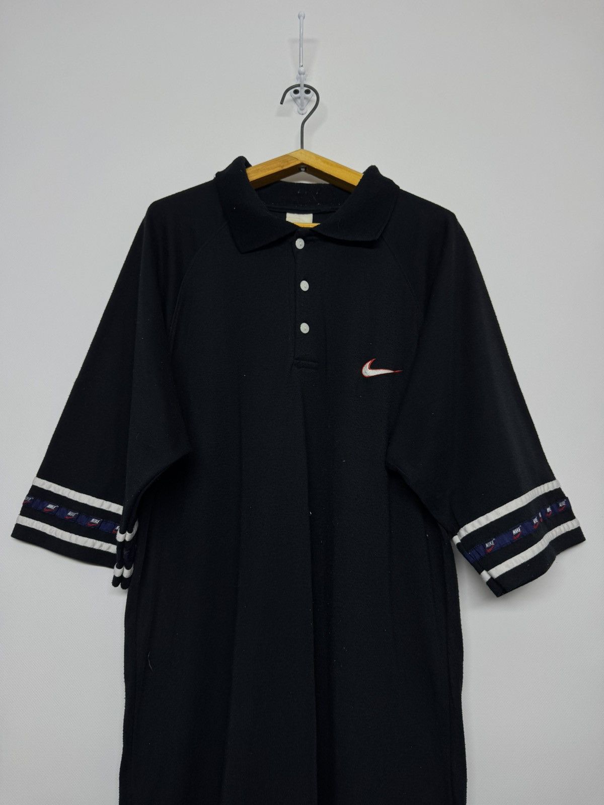 Nike 90s Vintage Nike Polo Size US L / EU 52-54 / 3 - 1 Thumbnail