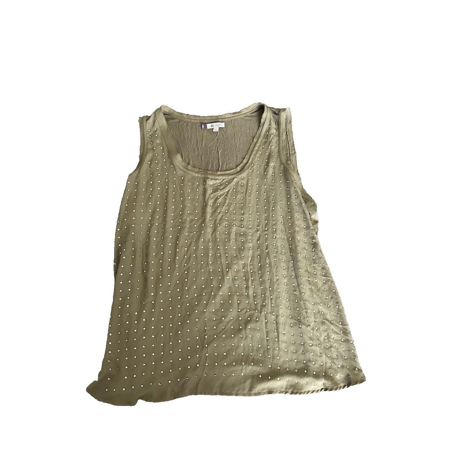 Jennifer Lopez JENNIFER LOPEZ J LO Petite Womens Sage Army Green Embellish Size XXL / US 16-18 / IT 52-54 - 4 Thumbnail